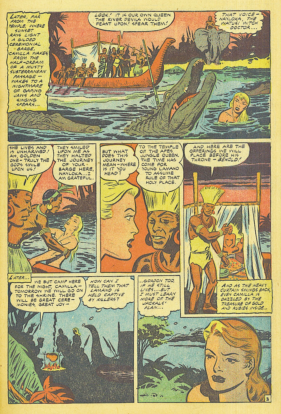 Read online Jungle Comics comic -  Issue #141 - 29