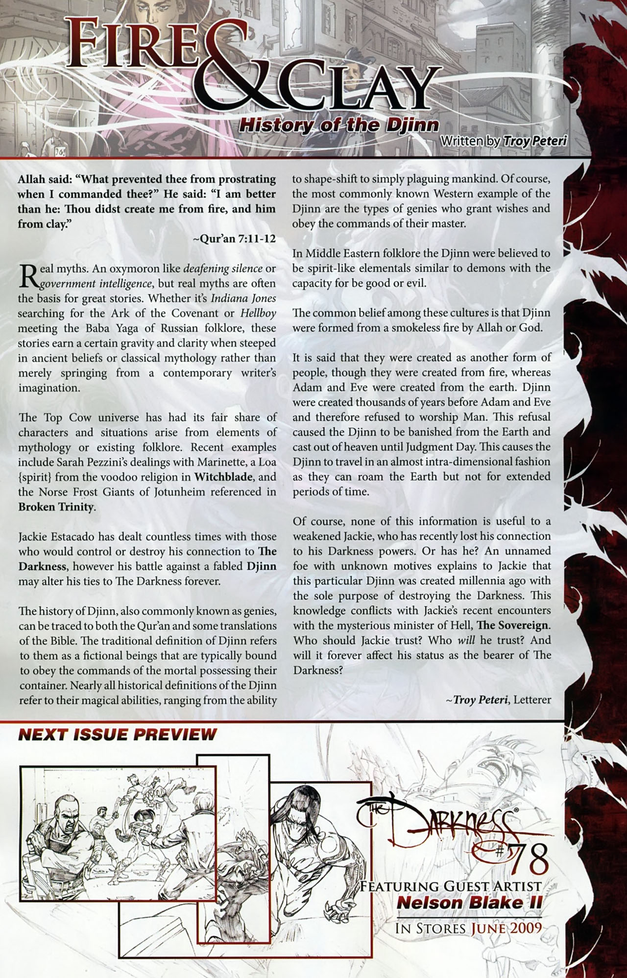 Read online The Darkness (2007) comic -  Issue #77 - 24