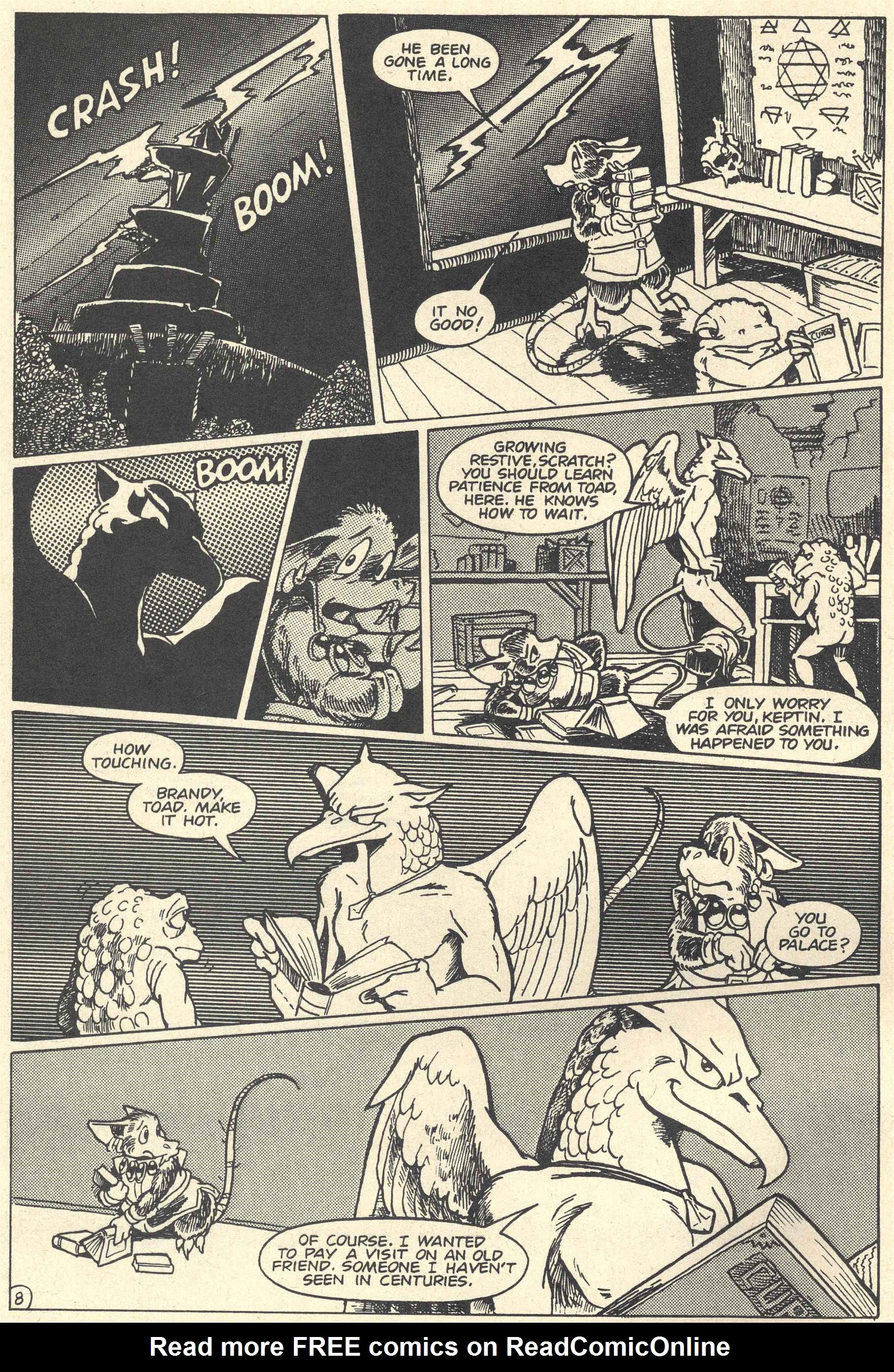 Read online Xanadu comic -  Issue #5 - 10