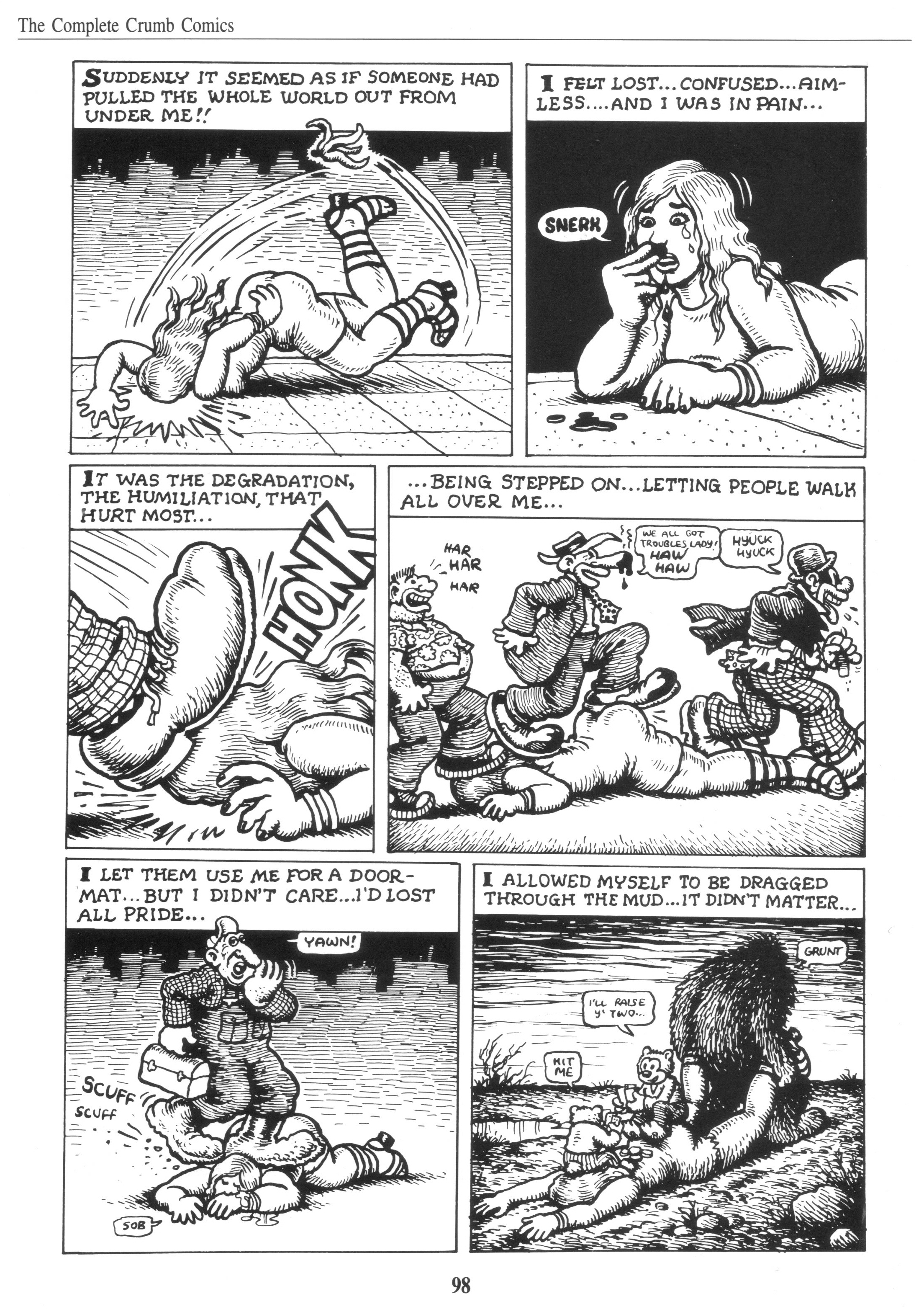 Read online The Complete Crumb Comics comic -  Issue # TPB 5 - 109