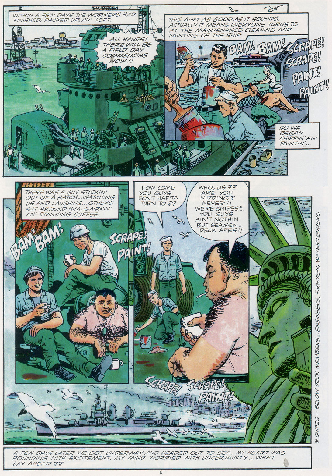 Read online Marvel Graphic Novel comic -  Issue #30 - A Sailor's Story - 12
