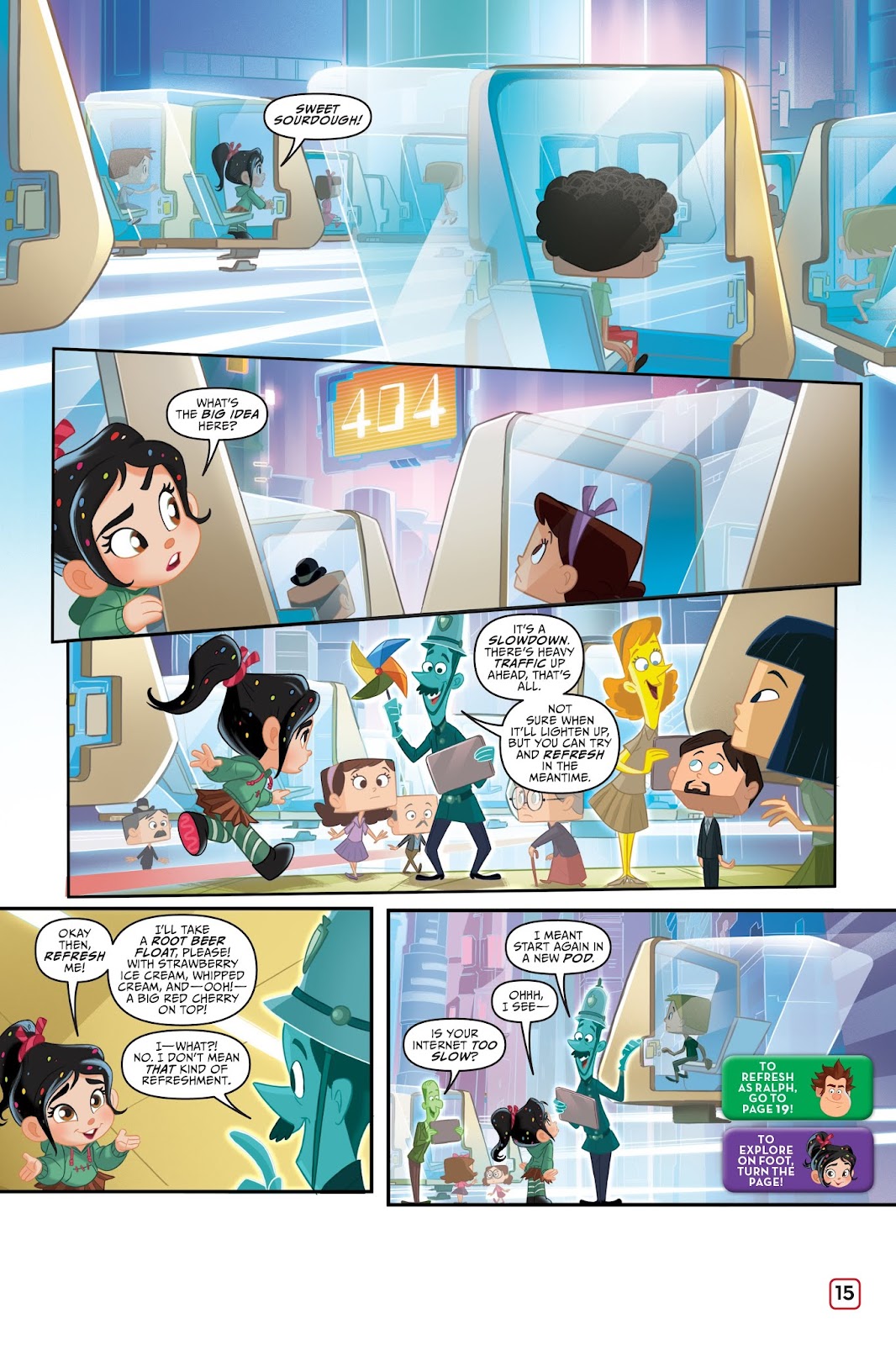 Disney Ralph Breaks the Internet: Click Start- Select-Your-Story Adventure issue Full - Page 14