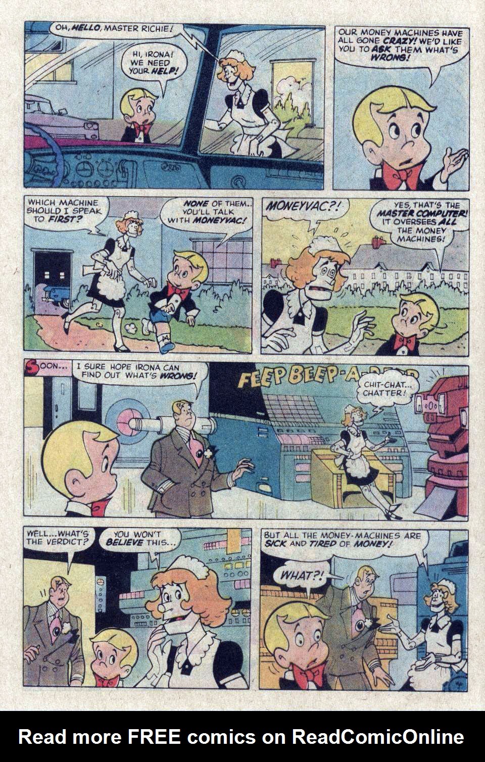 Read online Richie Rich And [...] comic -  Issue #6 - 8
