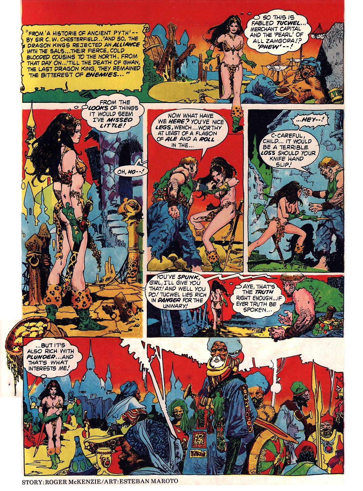 Read online Vampirella (1969) comic -  Issue #67 - 56