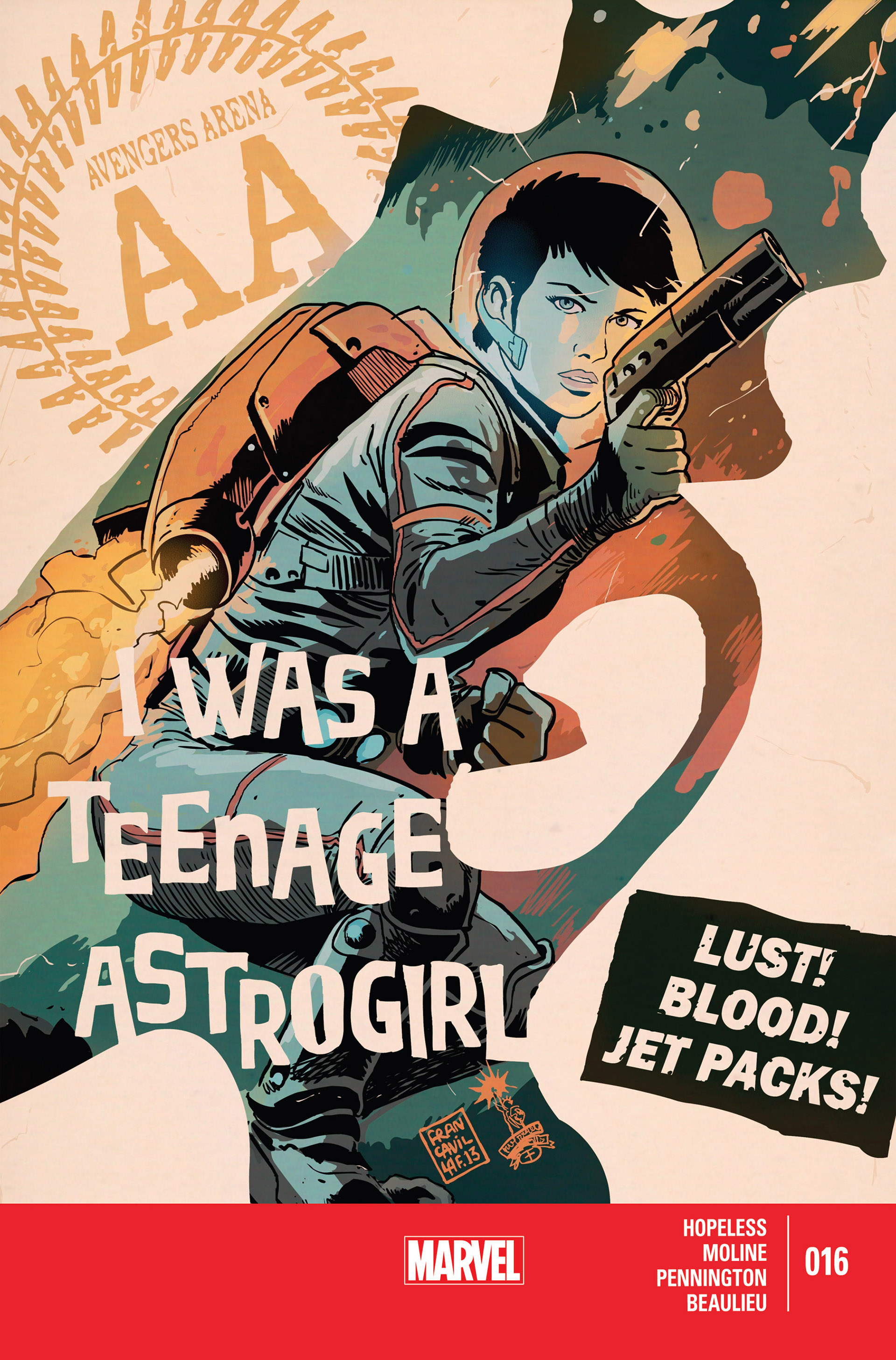 Read online Avengers Arena comic -  Issue #16 - 1