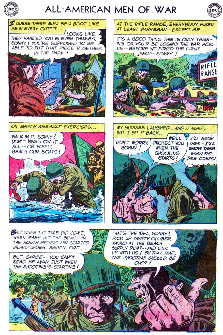 Read online All-American Men of War comic -  Issue #57 - 4