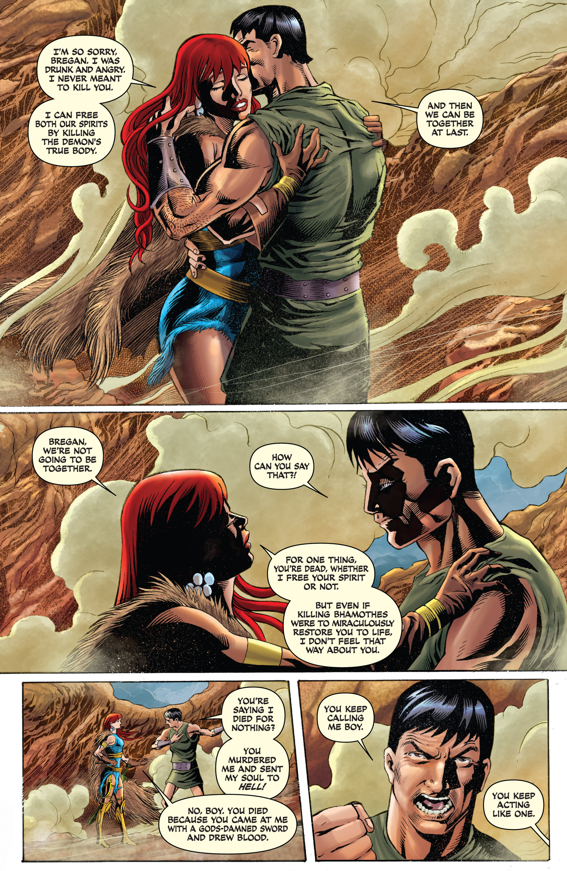Read online Red Sonja: Unchained comic -  Issue #4 - 15