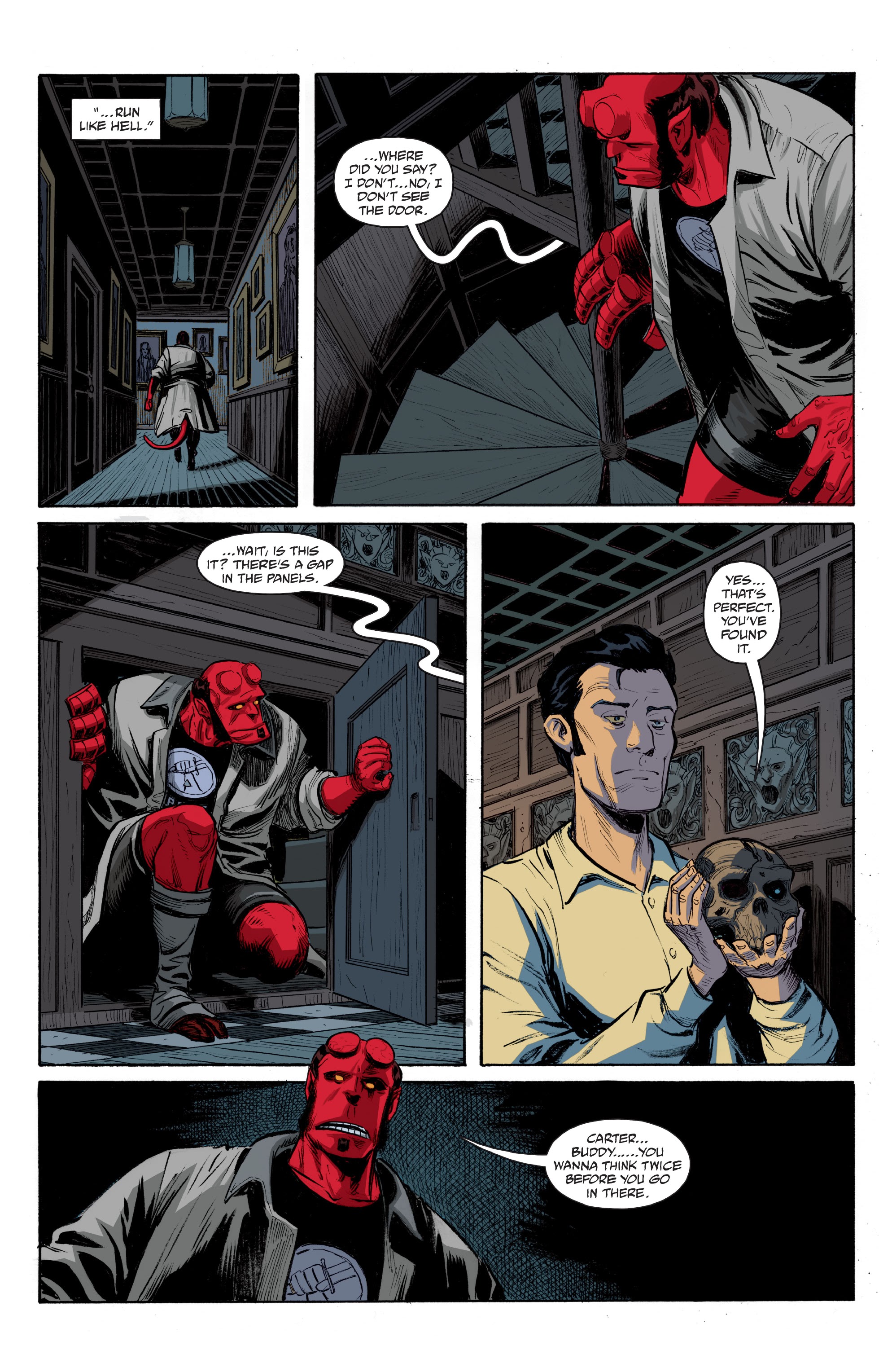 Read online Hellboy and the B.P.R.D.: The Secret of Chesbro House comic -  Issue #2 - 9