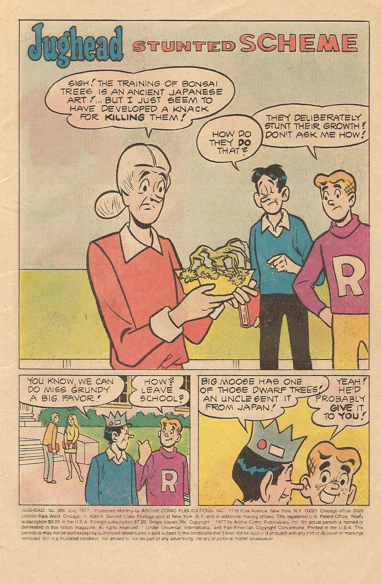 Read online Jughead (1965) comic -  Issue #266 - 3