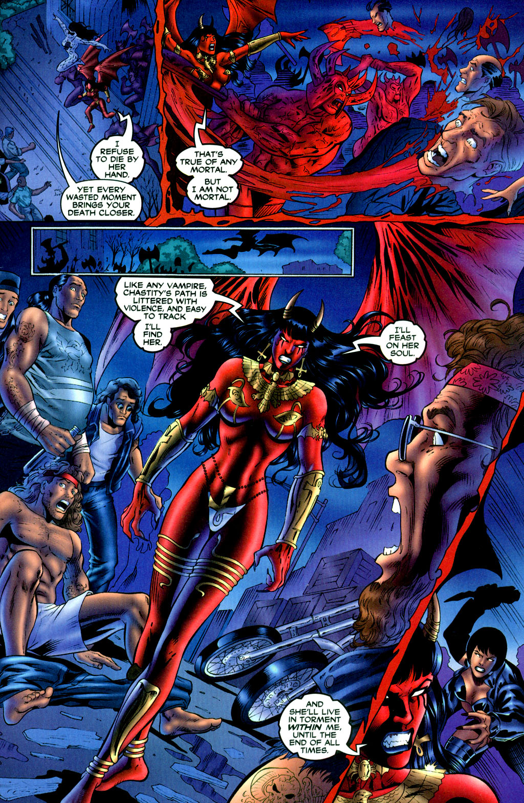 Read online Purgatori vs. Chastity comic -  Issue # Full - 11
