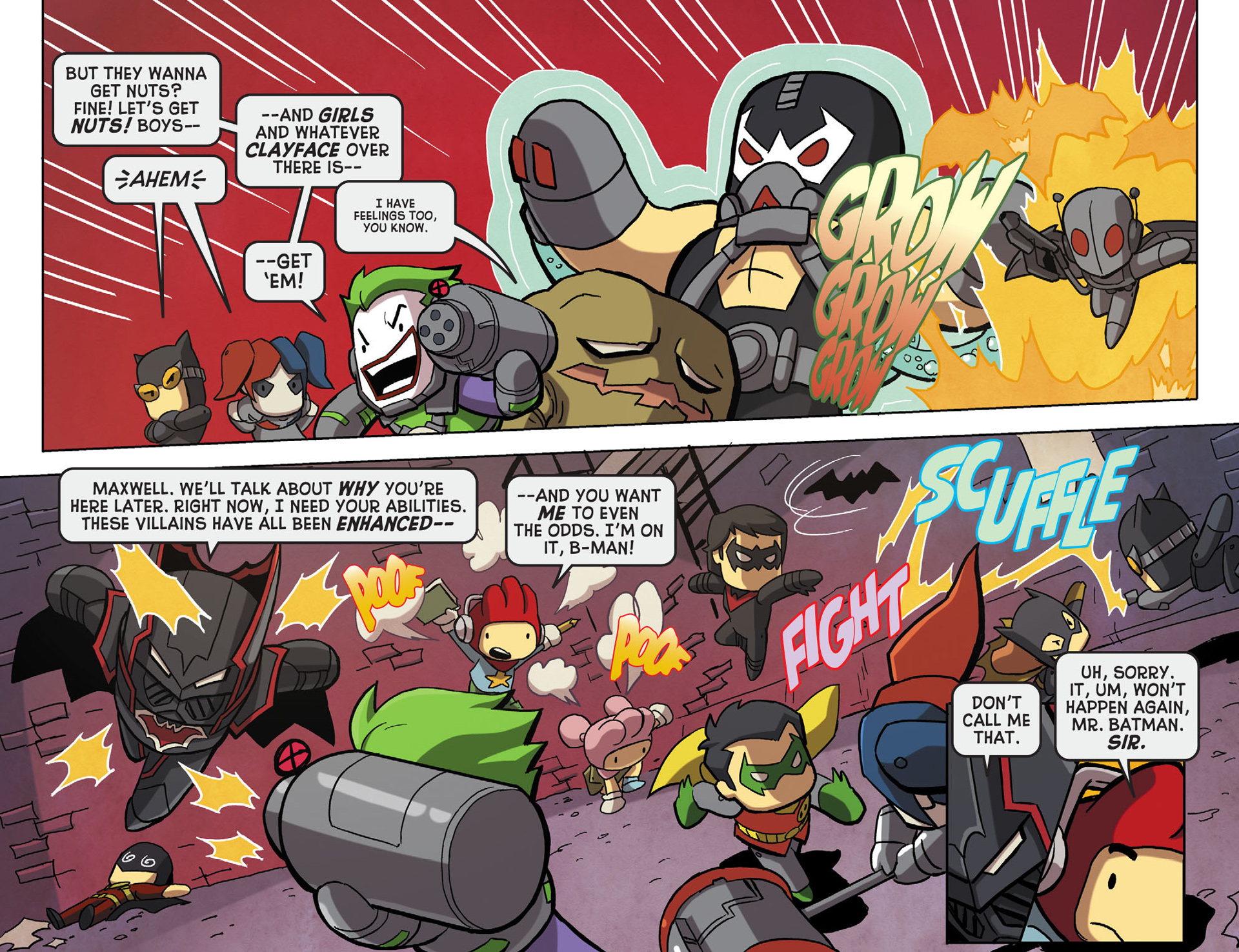Read online Scribblenauts Unmasked: A Crisis of Imagination comic -  Issue #2 - 5