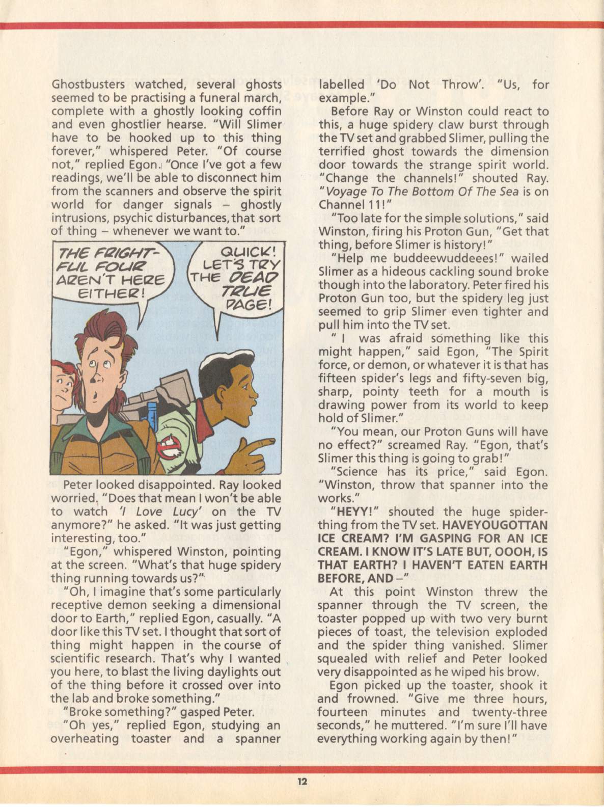 Read online The Real Ghostbusters comic -  Issue #136 - 4