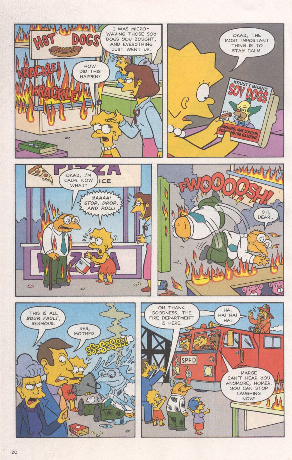 Read online Simpsons Comics comic -  Issue #93 - 21