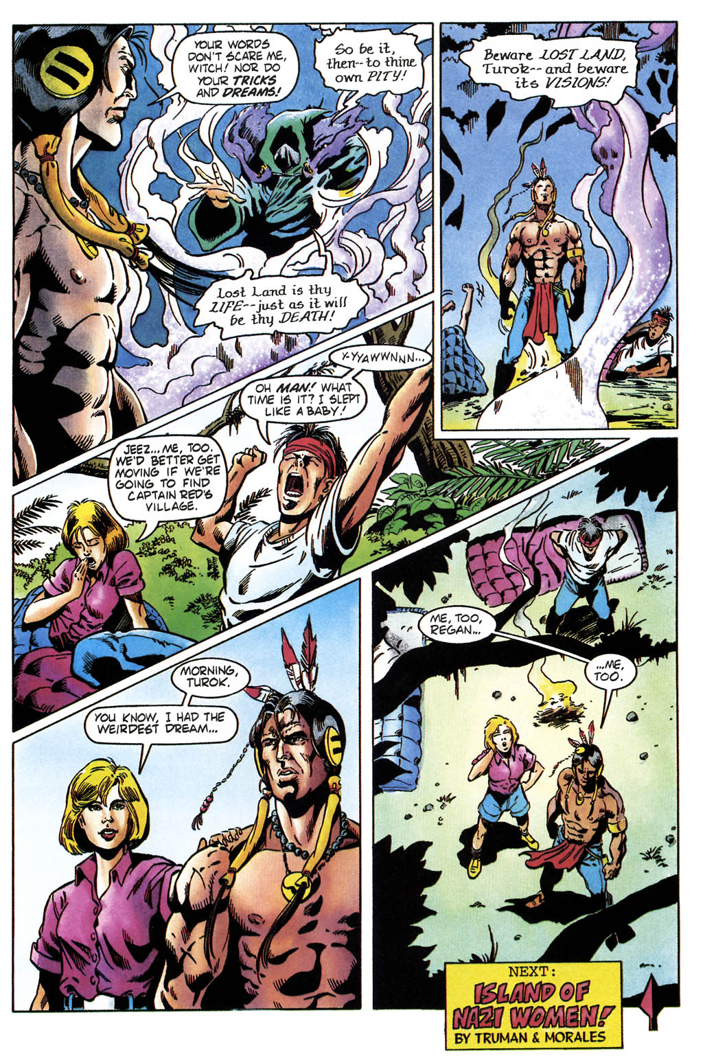 Read online Turok, Dinosaur Hunter (1993) comic -  Issue #36 - 22