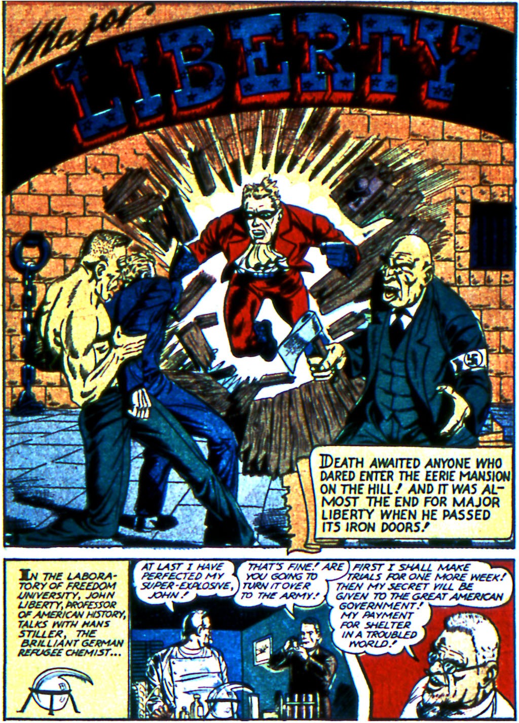 Read online USA Comics comic -  Issue #4 - 4