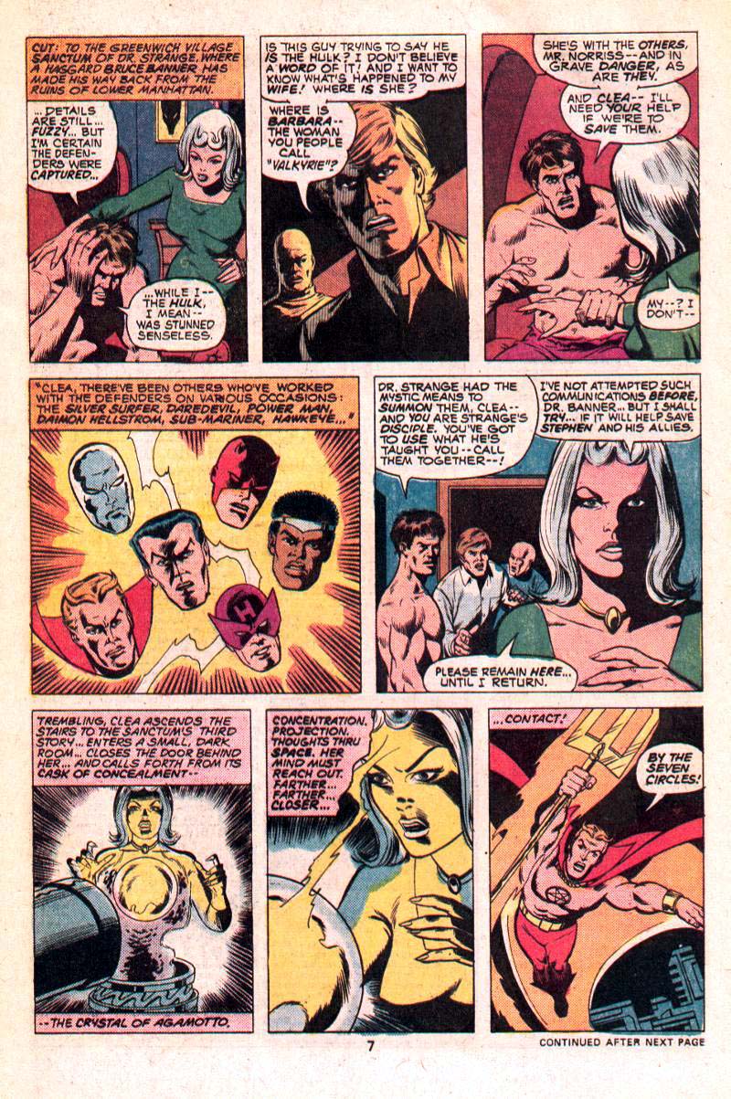 The Defenders (1972) Issue #24 #25 - English 6