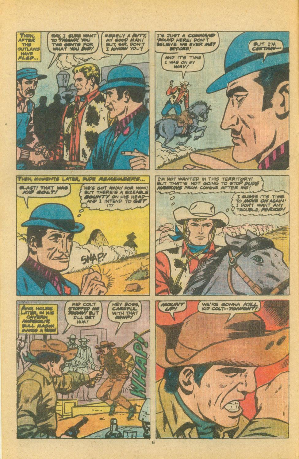 Read online Kid Colt Outlaw comic -  Issue #224 - 8