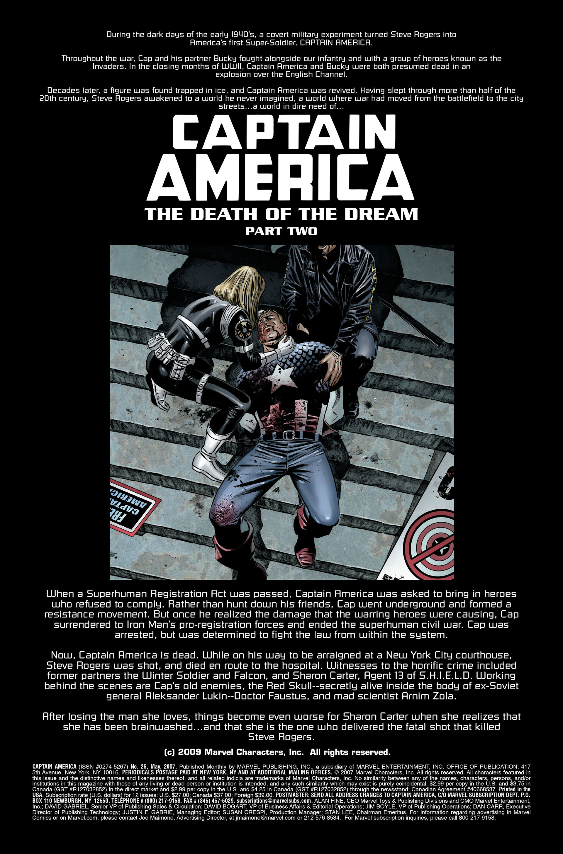 Read online Death of Captain America: The Death of the Dream comic -  Issue # TPB (Part 1) - 38