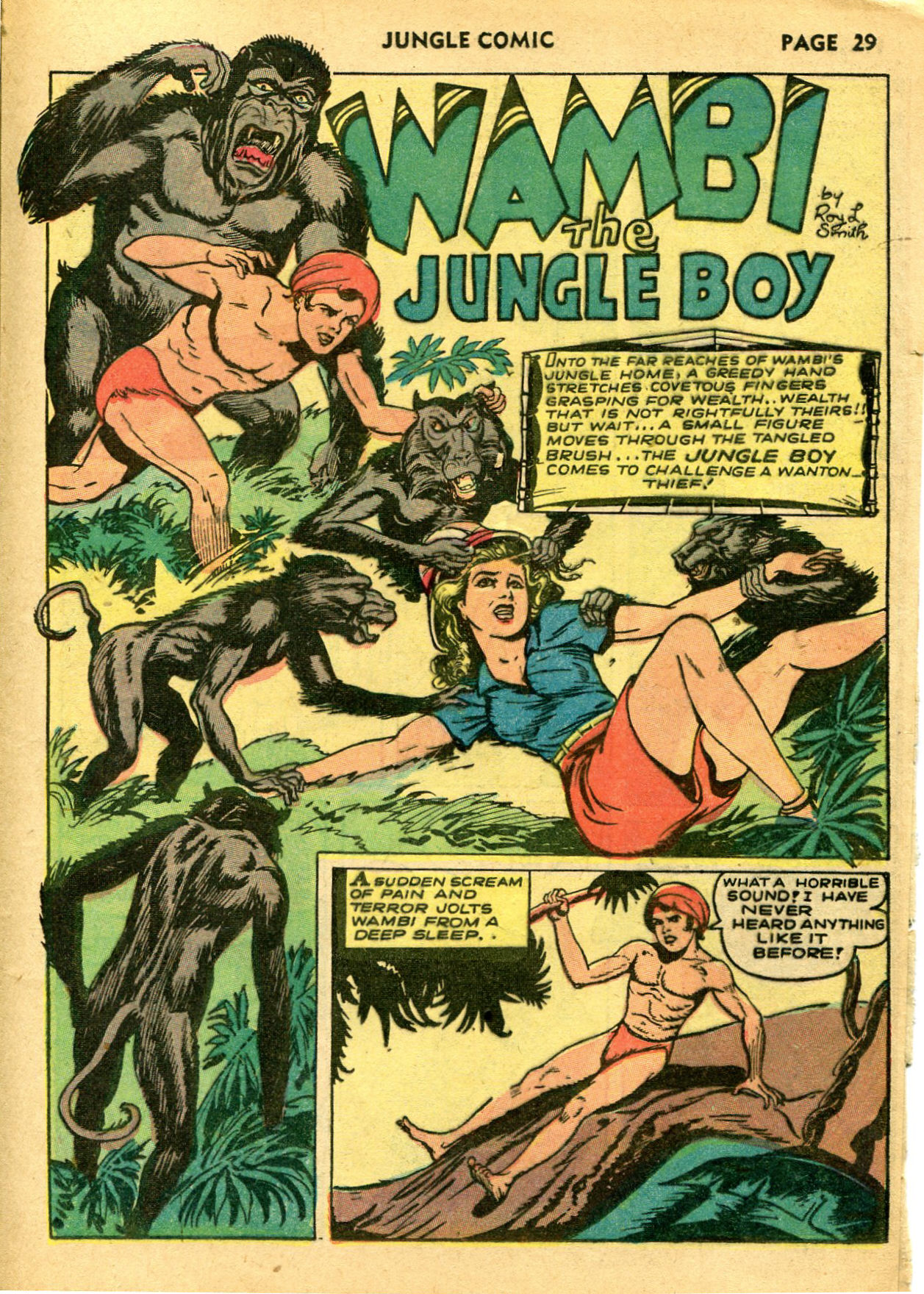 Read online Jungle Comics comic -  Issue #39 - 31