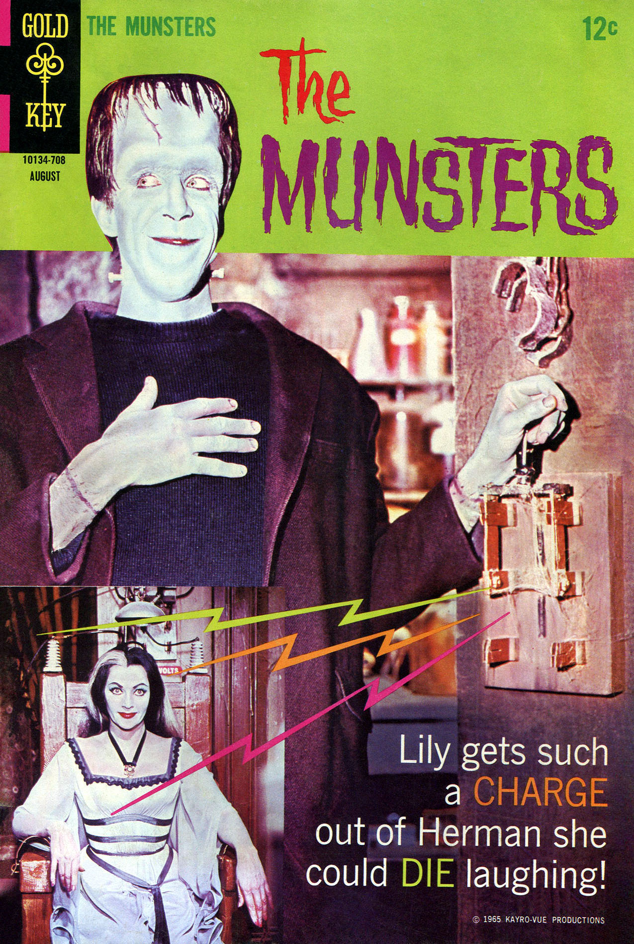 Read online The Munsters comic -  Issue #14 - 1