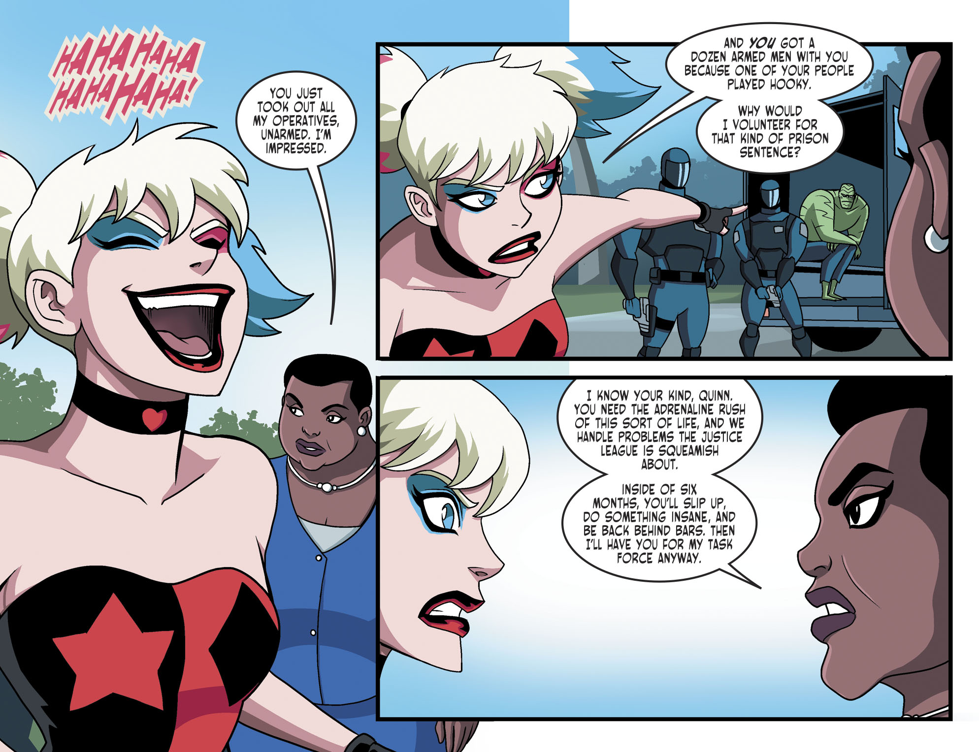Read online Batman and Harley Quinn comic -  Issue #7 - 22