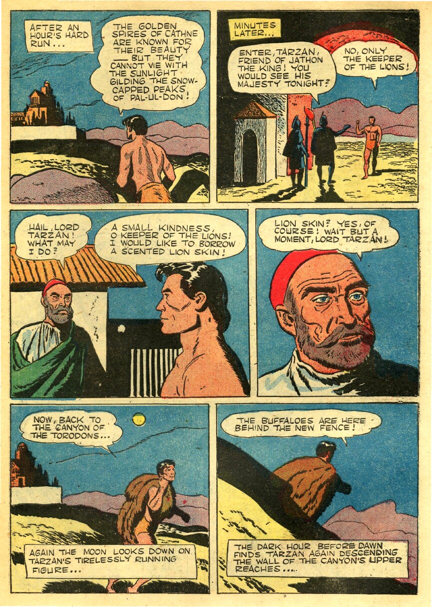 Read online Tarzan (1948) comic -  Issue #56 - 39