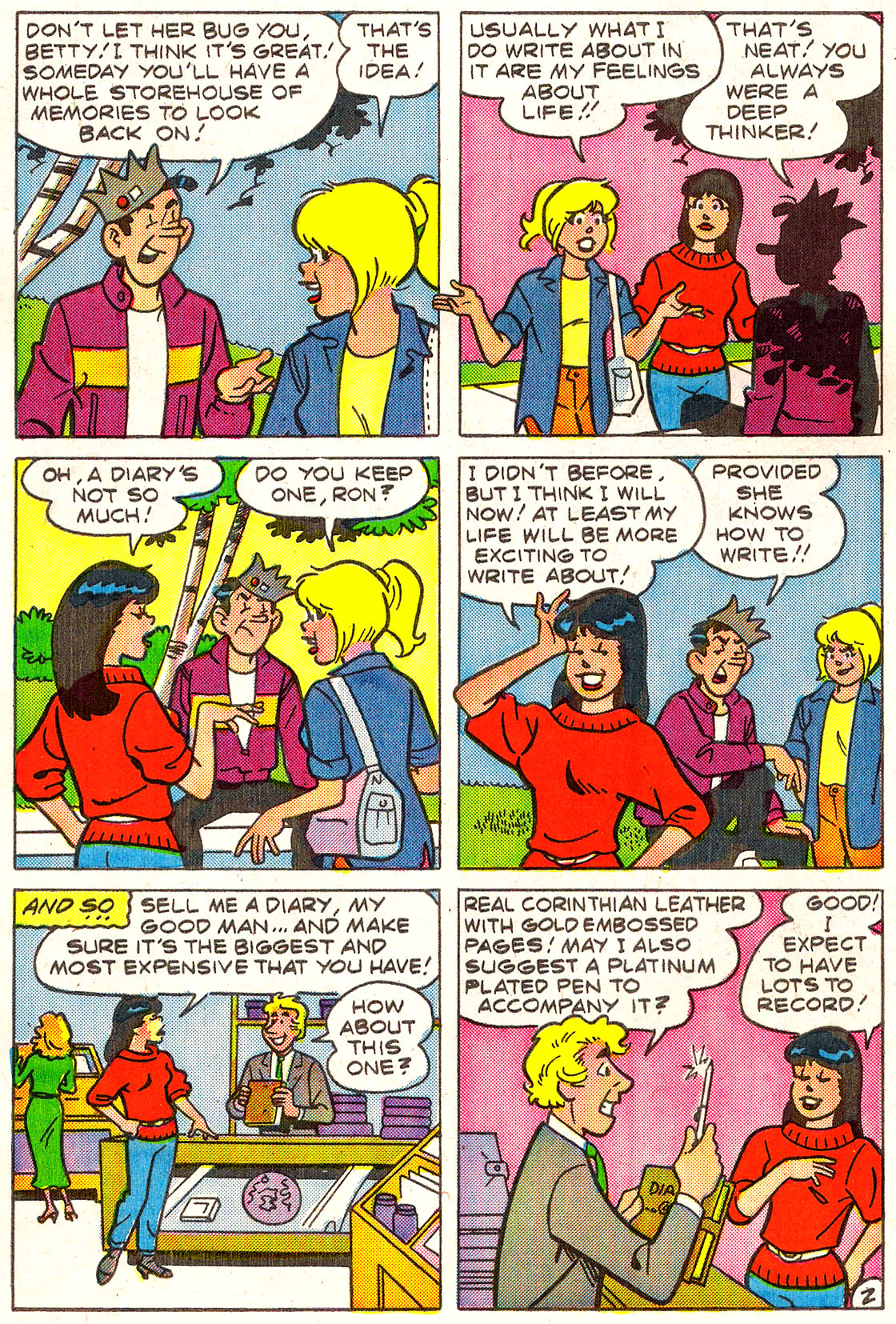 Read online Archie's Girls Betty and Veronica comic -  Issue #345 - 4