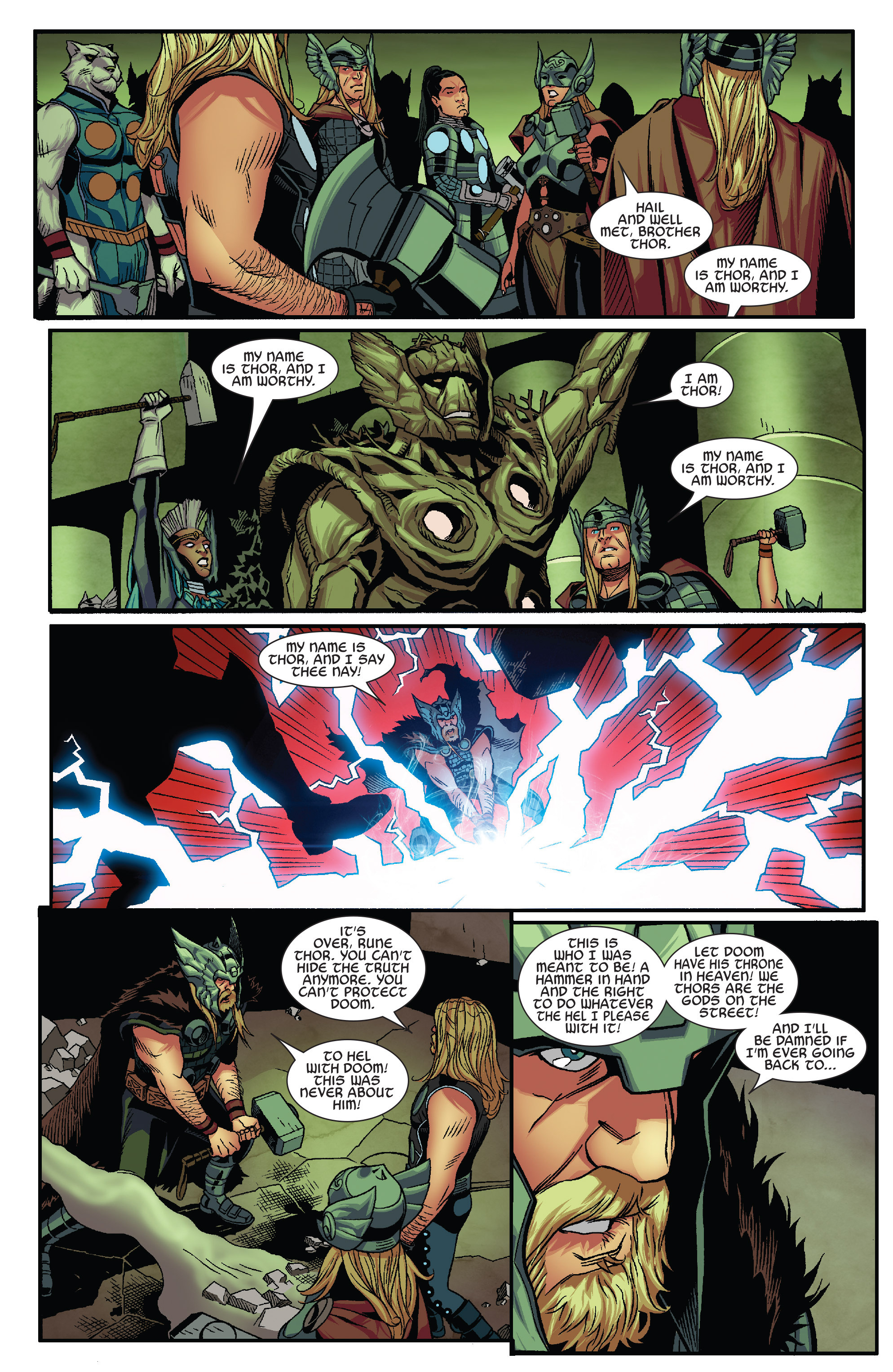 Read online Thors comic -  Issue #4 - 13