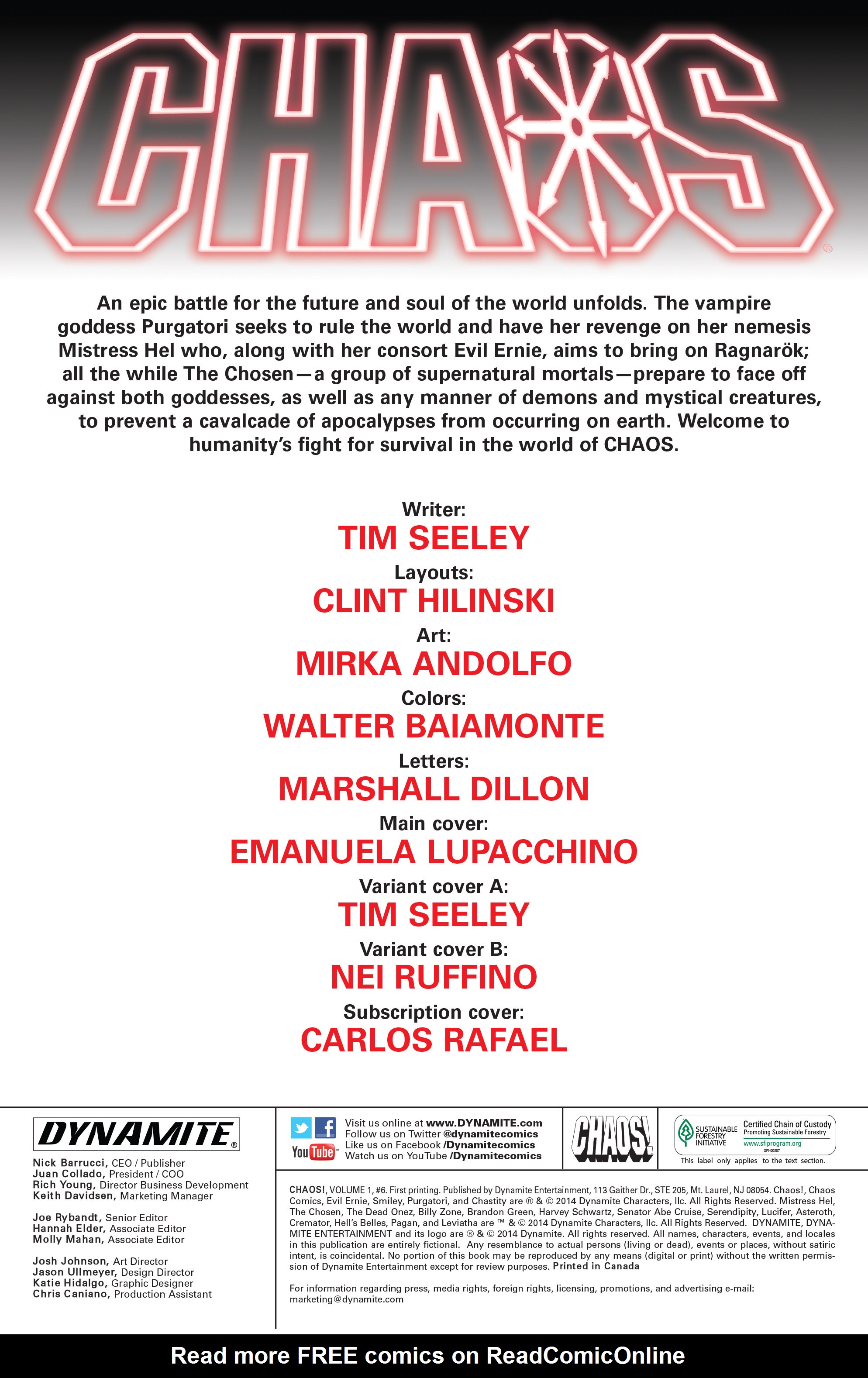 Read online Chaos! comic -  Issue #6 - 4