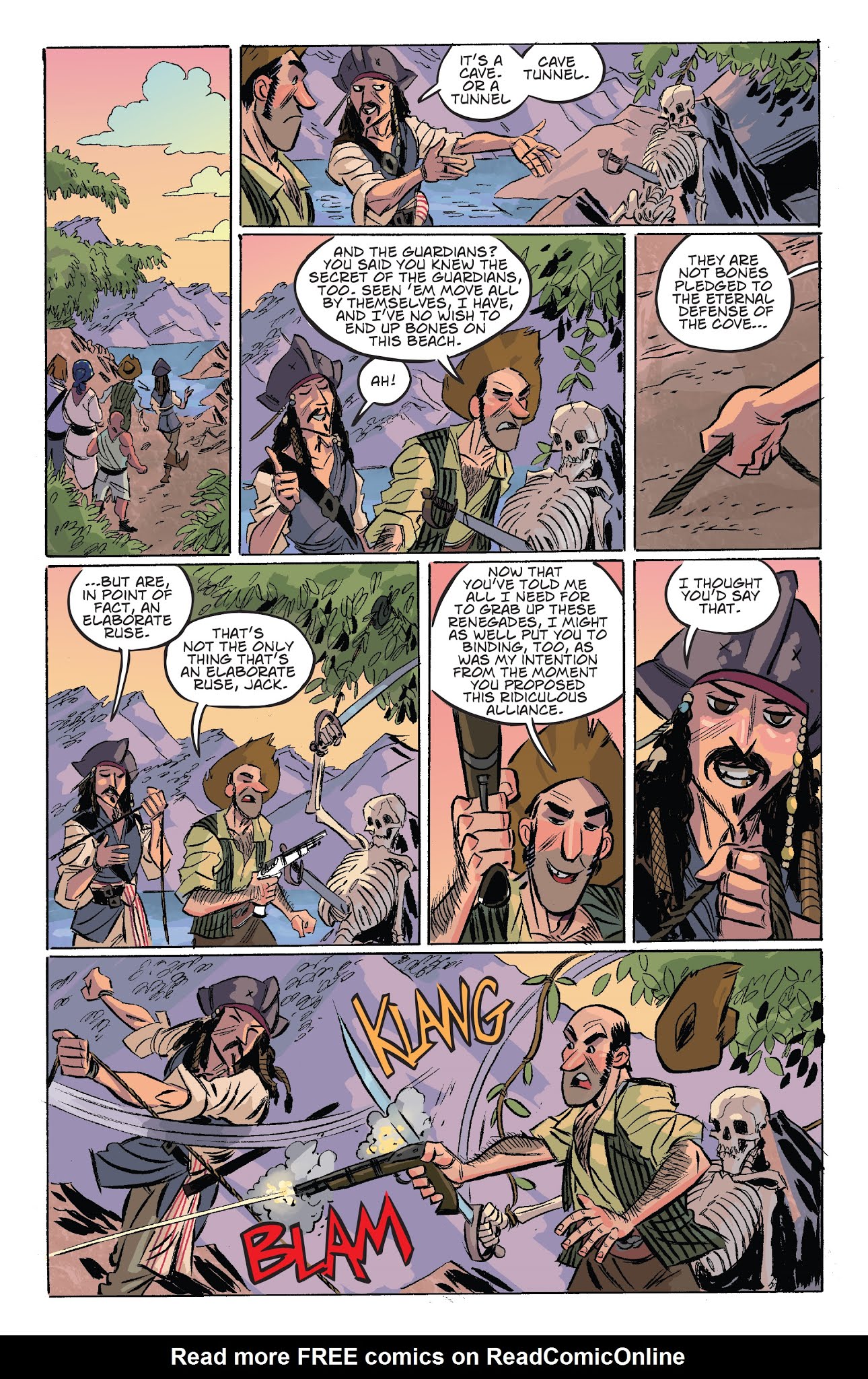 Read online Disney Pirates of the Caribbean comic -  Issue #1 - 23