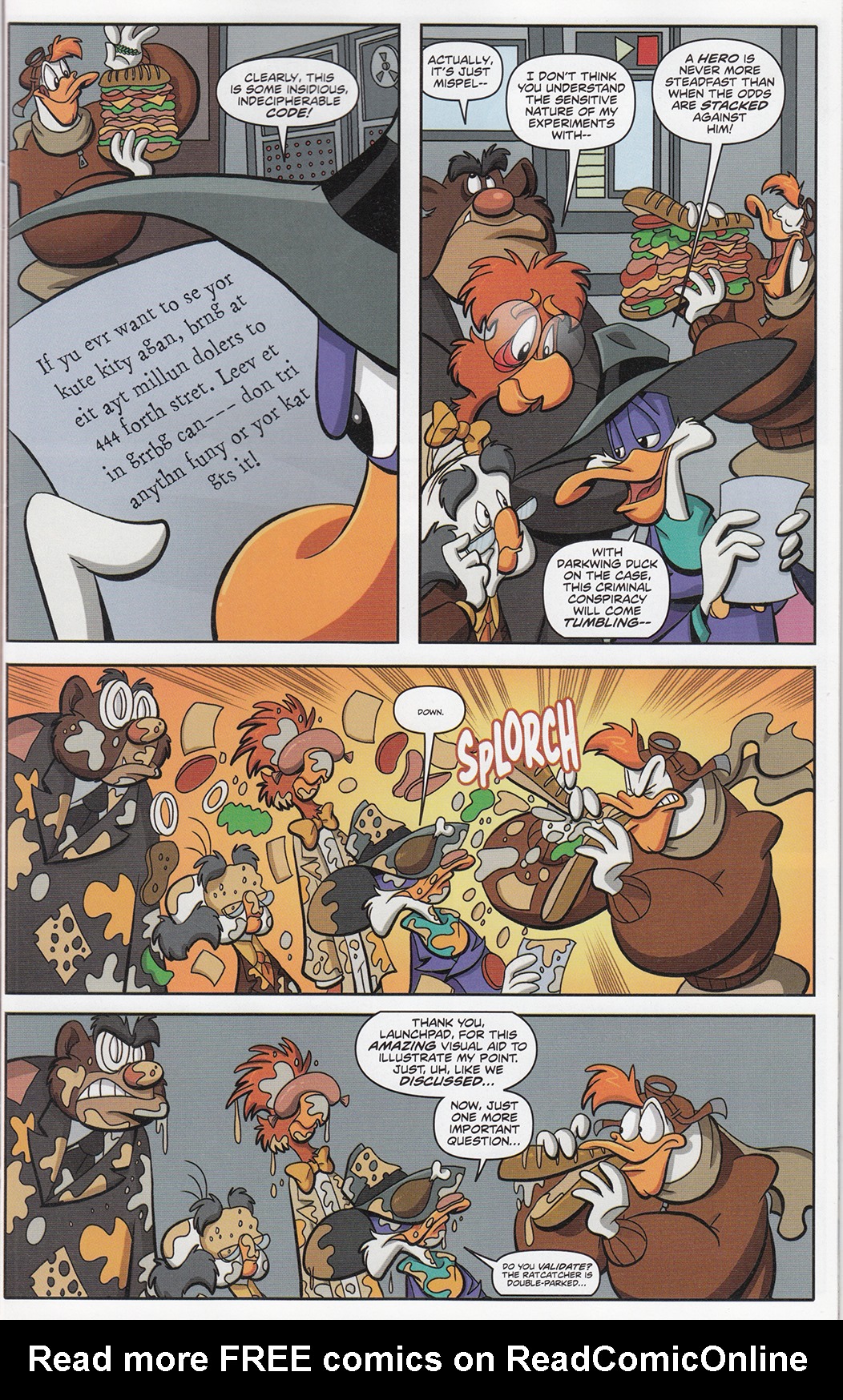 Read online Disney Darkwing Duck comic -  Issue #5 - 5