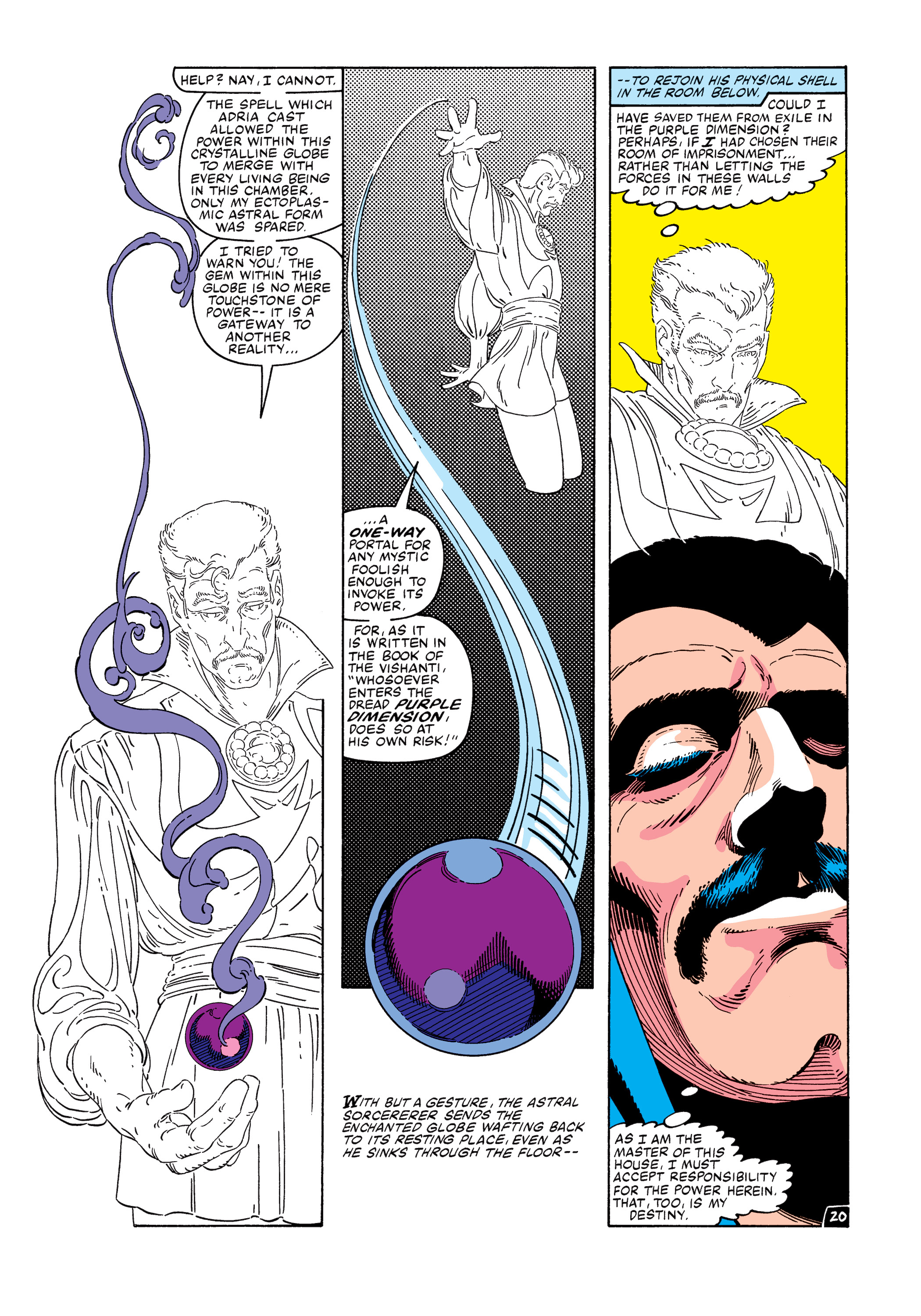 Read online Marvel Masterworks: Doctor Strange comic -  Issue # TPB 9 (Part 3) - 36