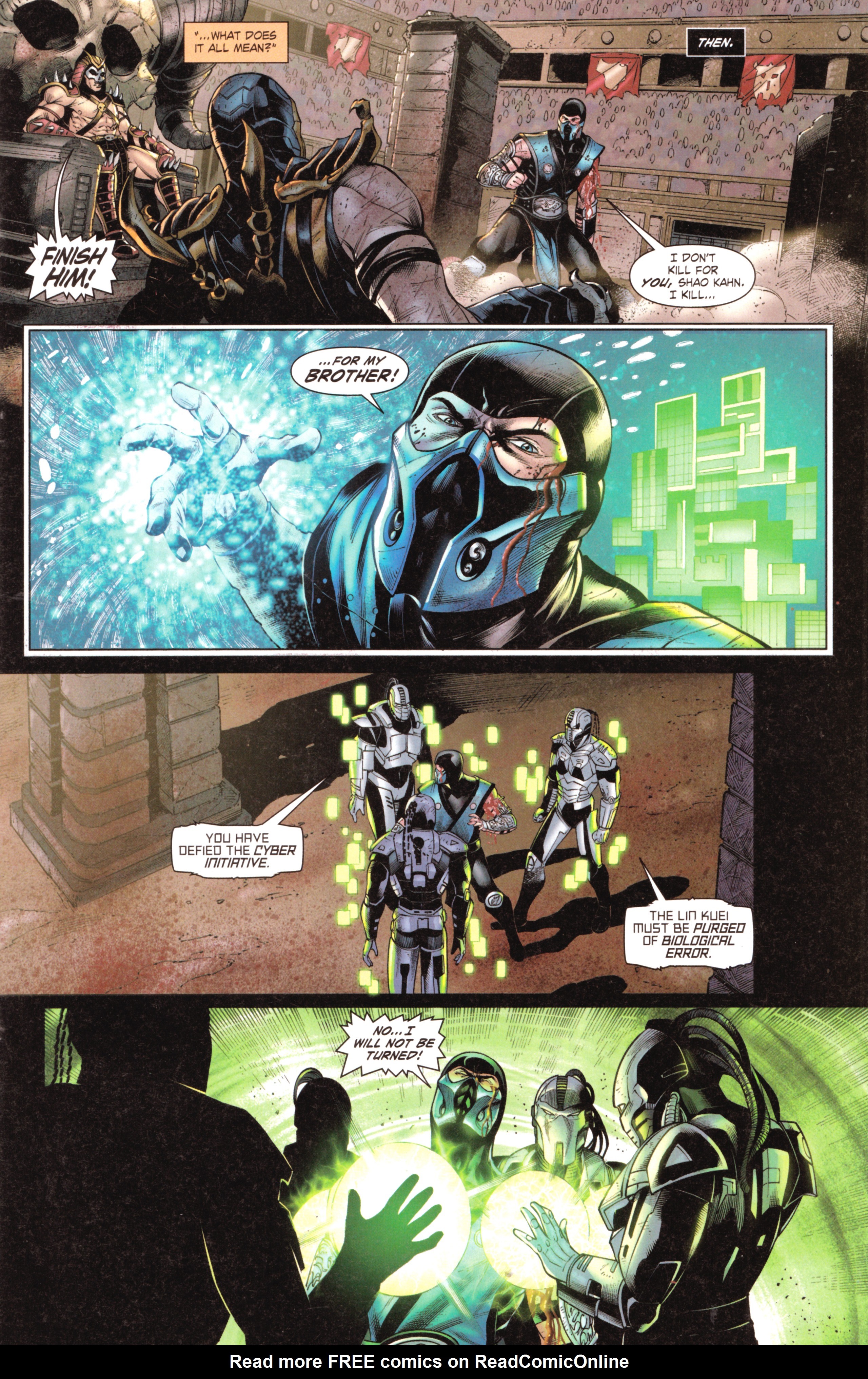 Read online Mortal Kombat X [II] comic -  Issue #6 - 5
