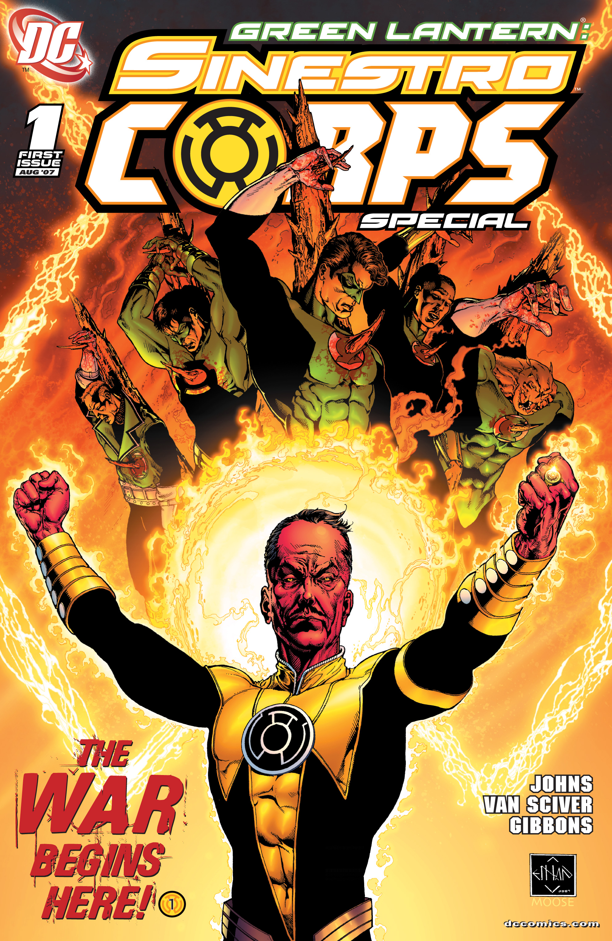 Read online Green Lantern Sinestro Corps Special comic -  Issue # Full - 1
