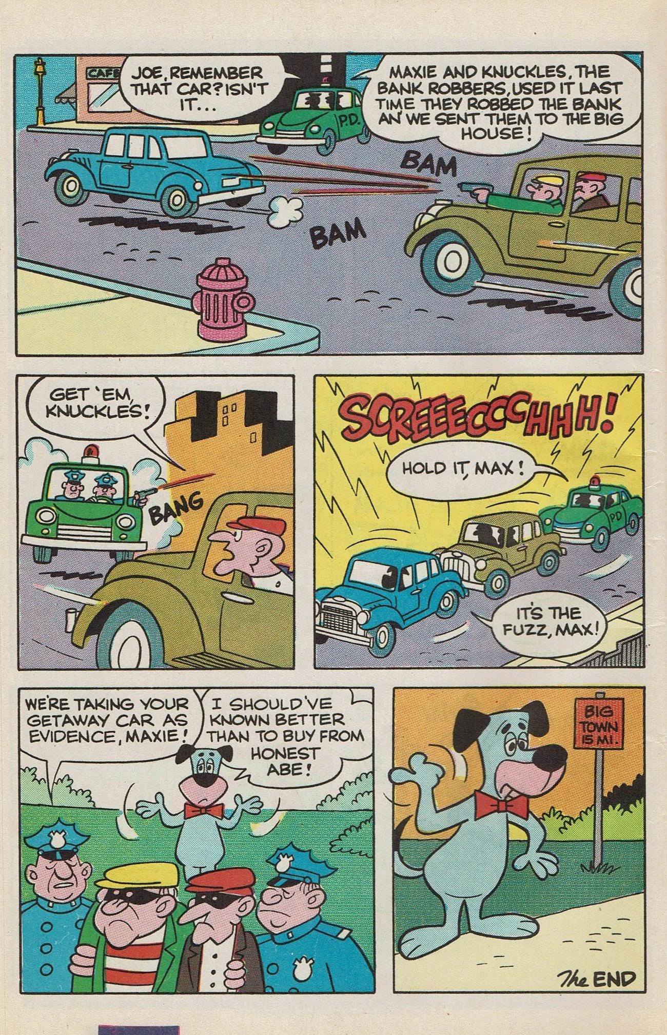 Read online Huckleberry Hound / Quick Draw McGraw Giant Size Flip Book comic -  Issue # Full - 62