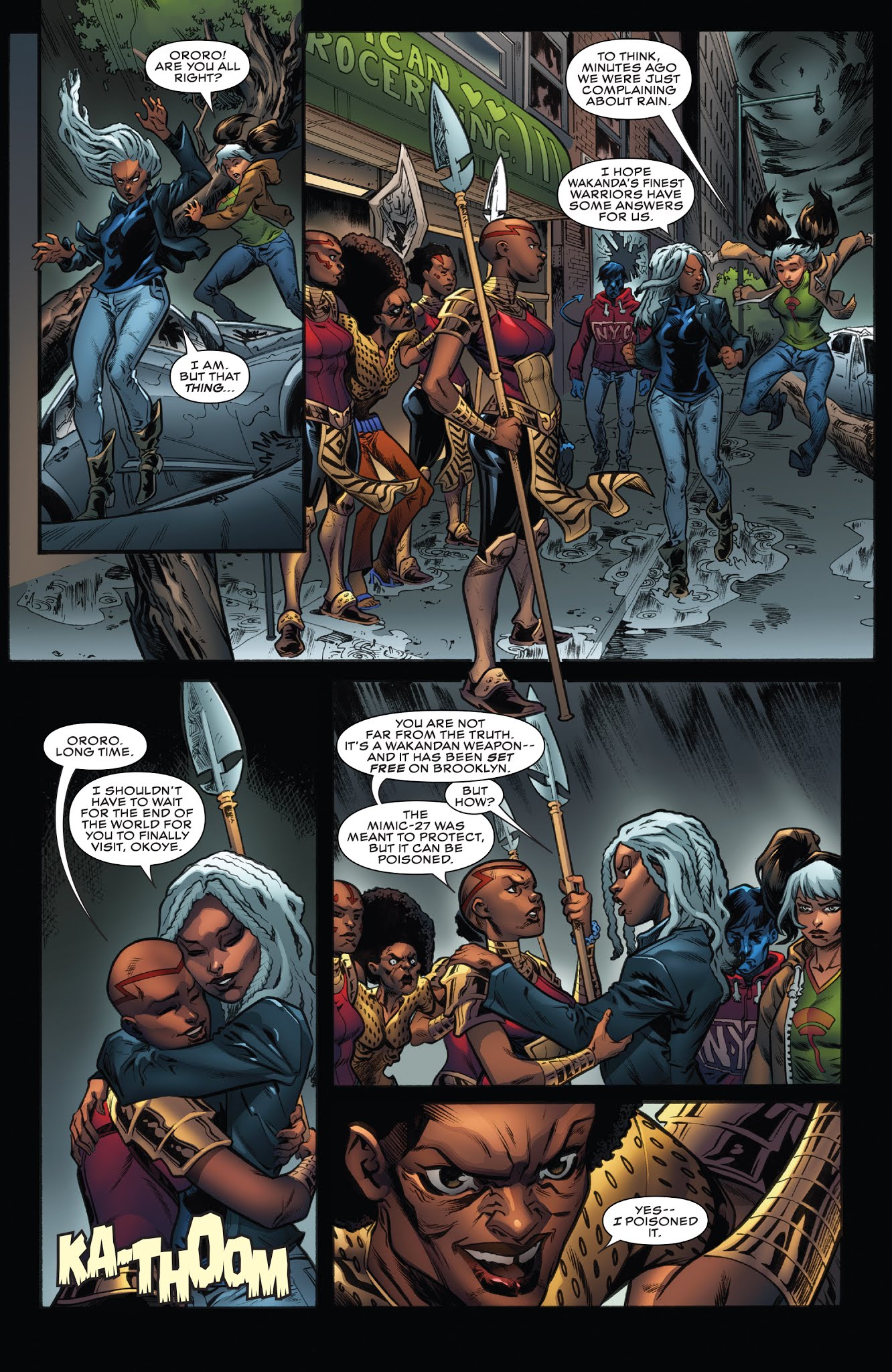 Read online Wakanda Forever: X-Men comic -  Issue # Full - 28