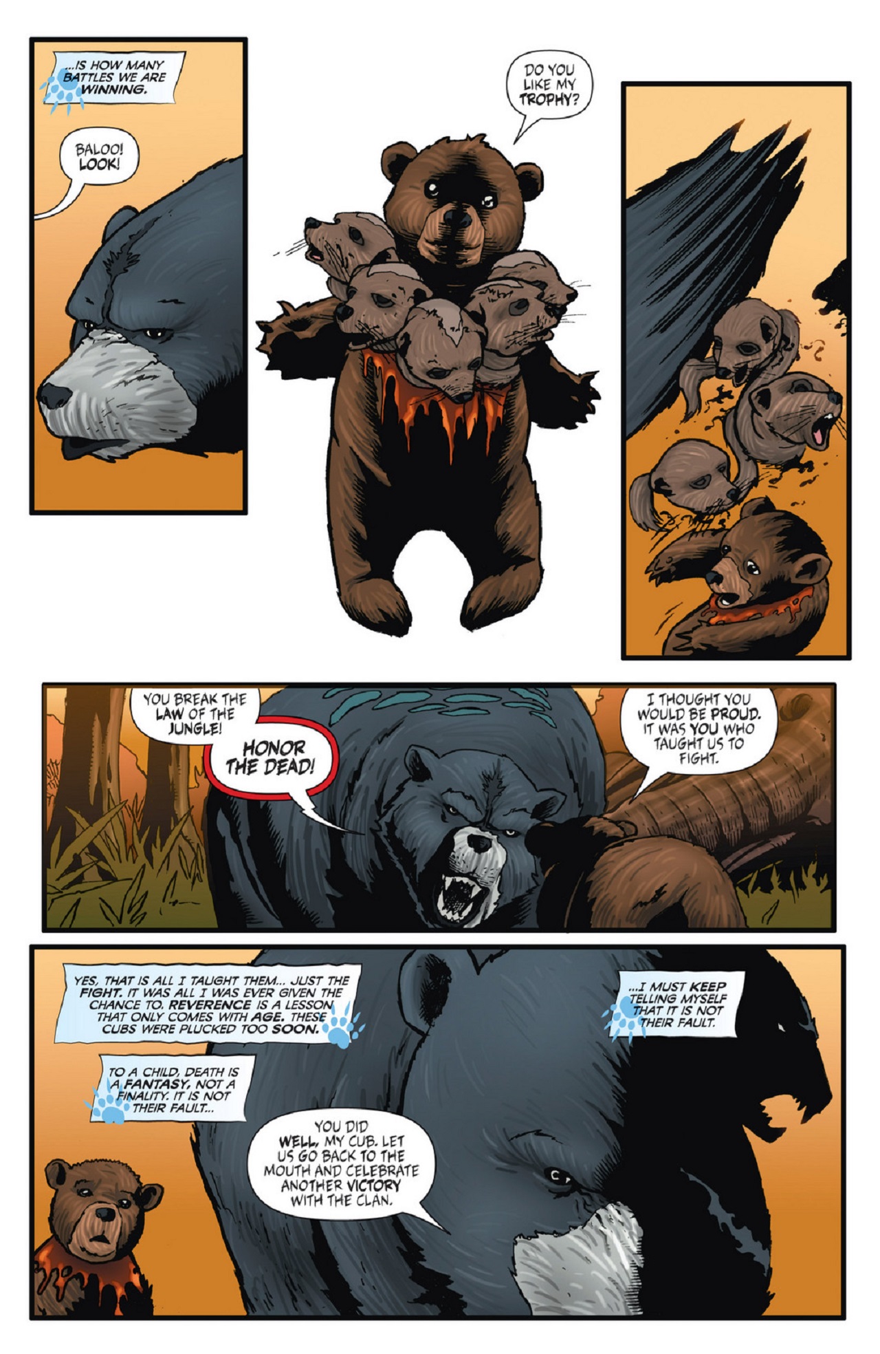 Read online Grimm Fairy Tales presents The Jungle Book: Last of the Species comic -  Issue #2 - 23