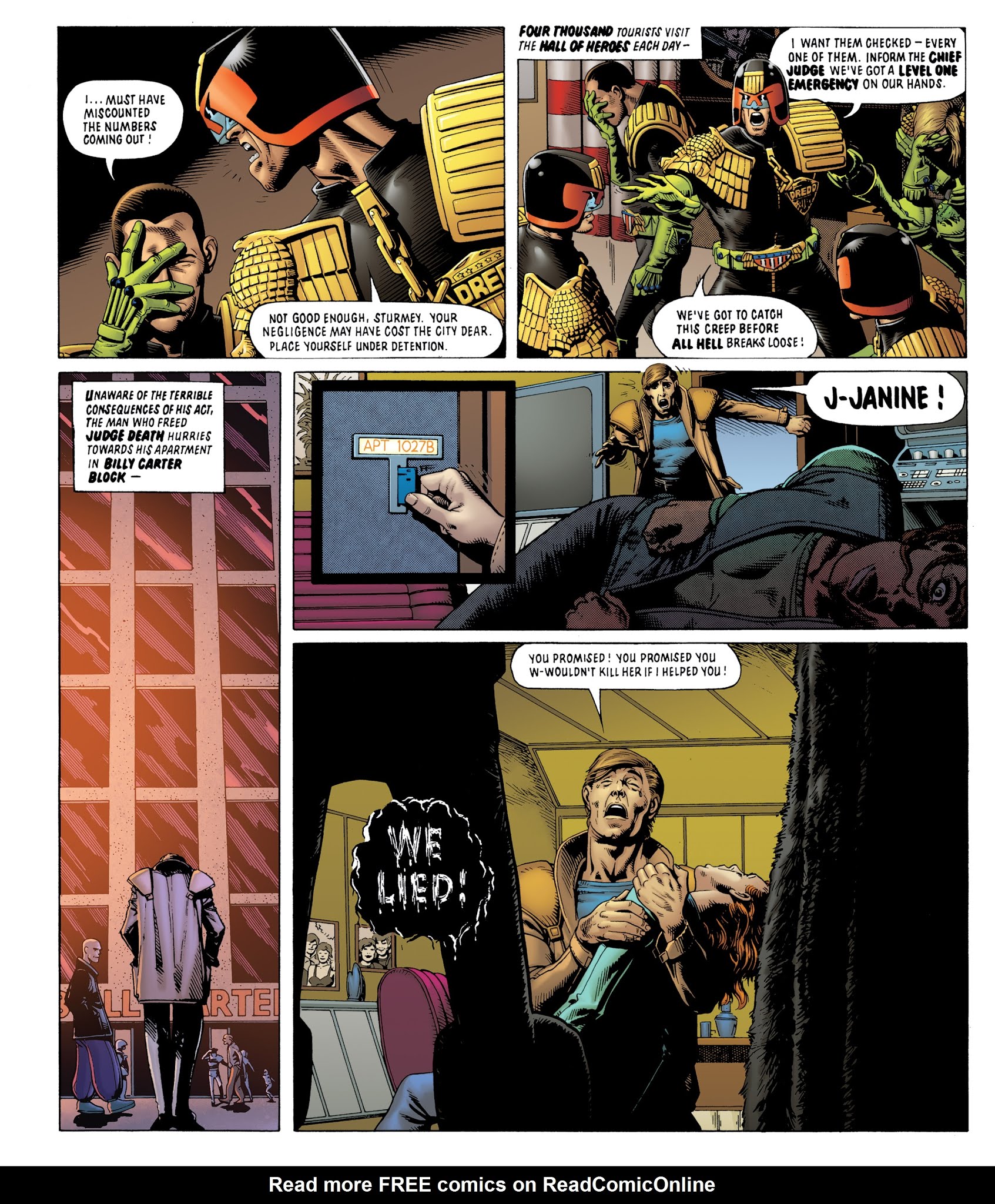 Read online Judge Dredd Classics: The Dark Judges comic -  Issue # TPB - 25