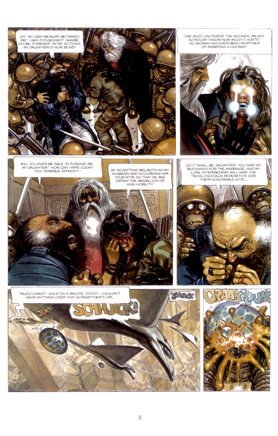 Read online The Metabarons comic -  Issue #13 - The Torment Of Dona vicenta - 9