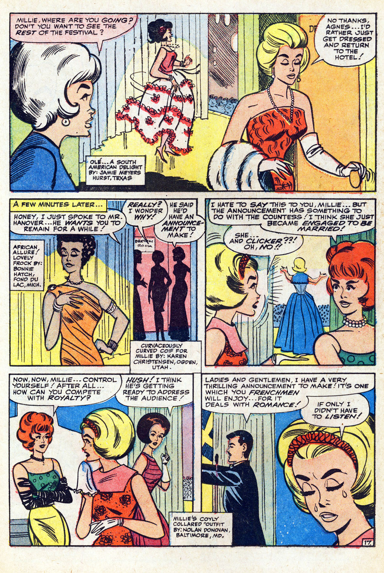 Read online Millie the Model comic -  Issue # Annual 5 - 19