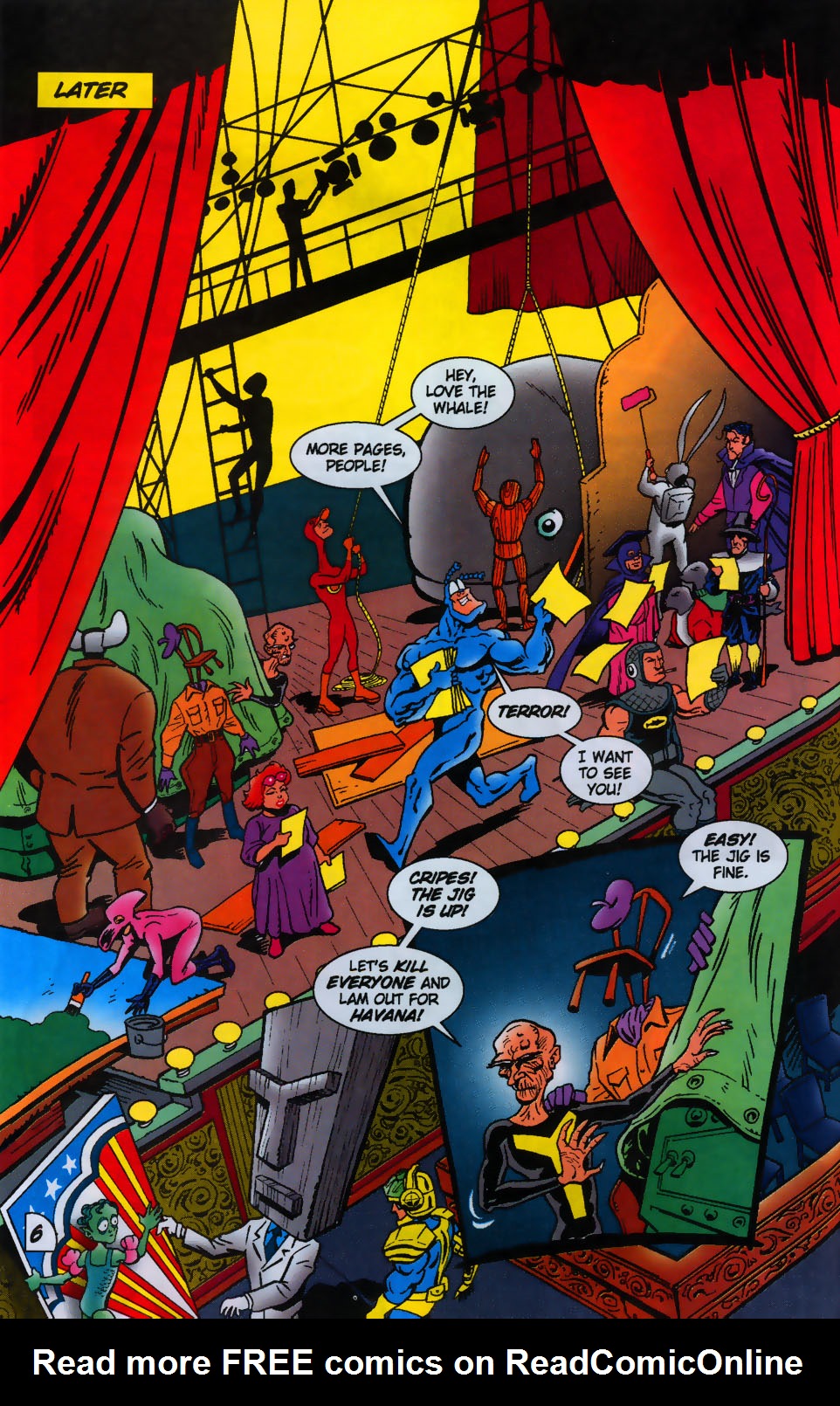 Read online The Tick's Big Xmas Trilogy comic -  Issue #2 - 8