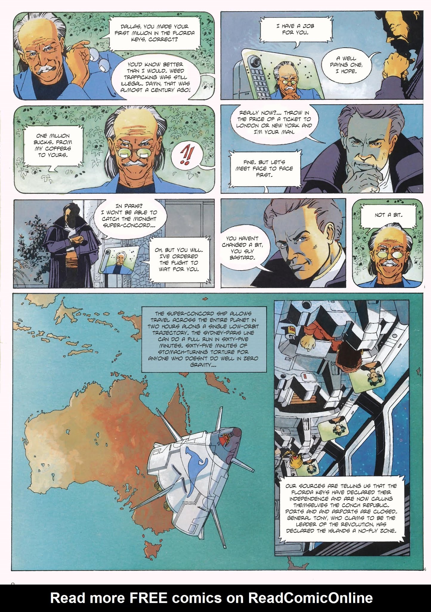 Read online Dallas Barr comic -  Issue #1 - 8