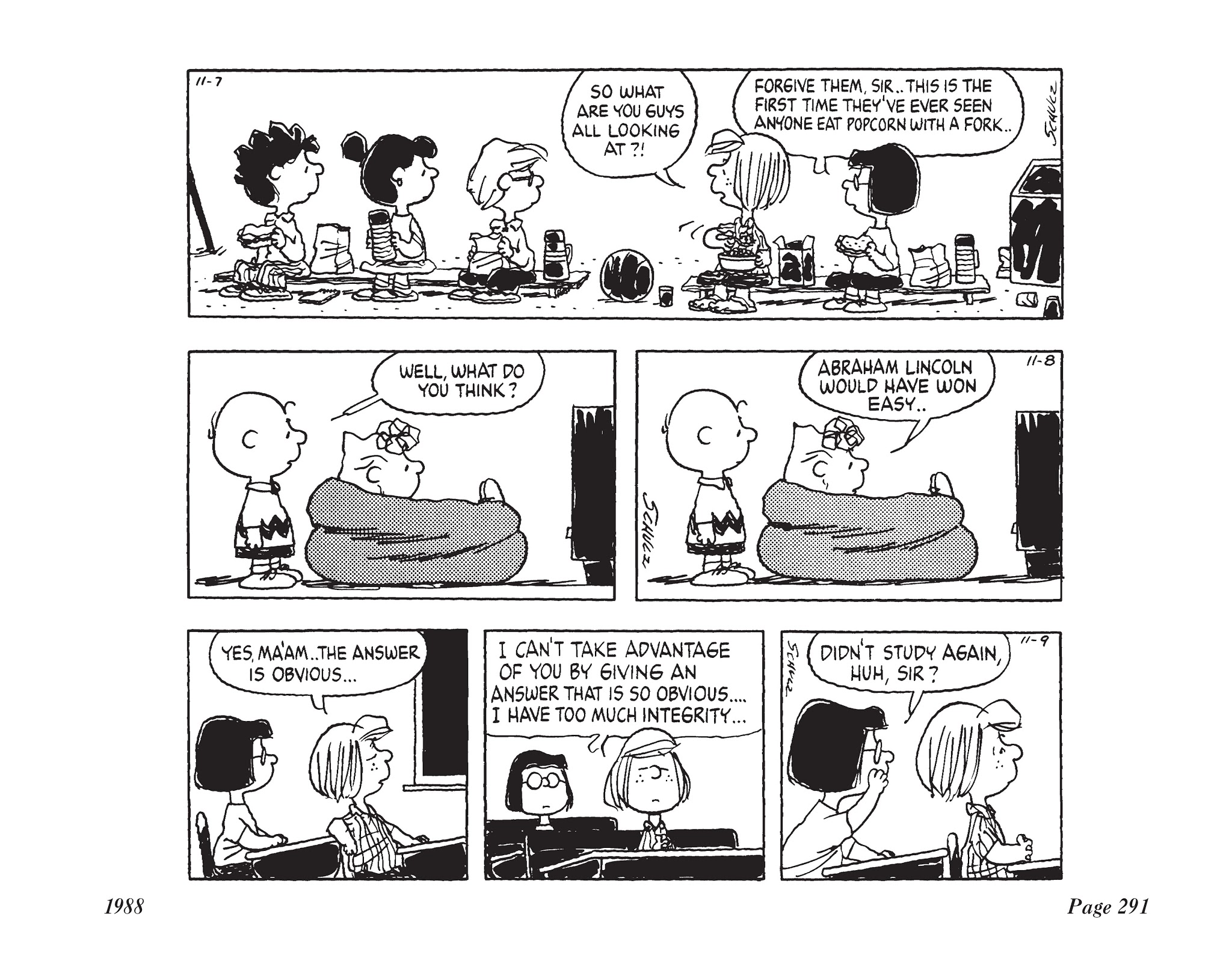 Read online The Complete Peanuts comic -  Issue # TPB 19 - 306