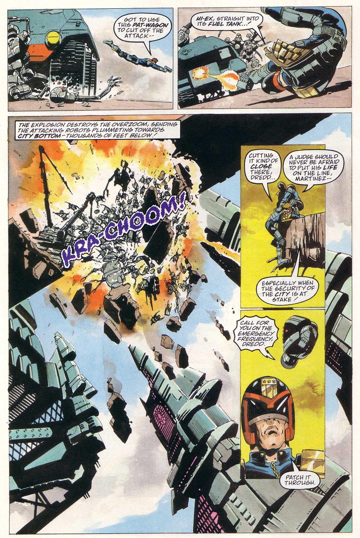 Read online Judge Dredd Lawman of the Future comic -  Issue #22 - 20