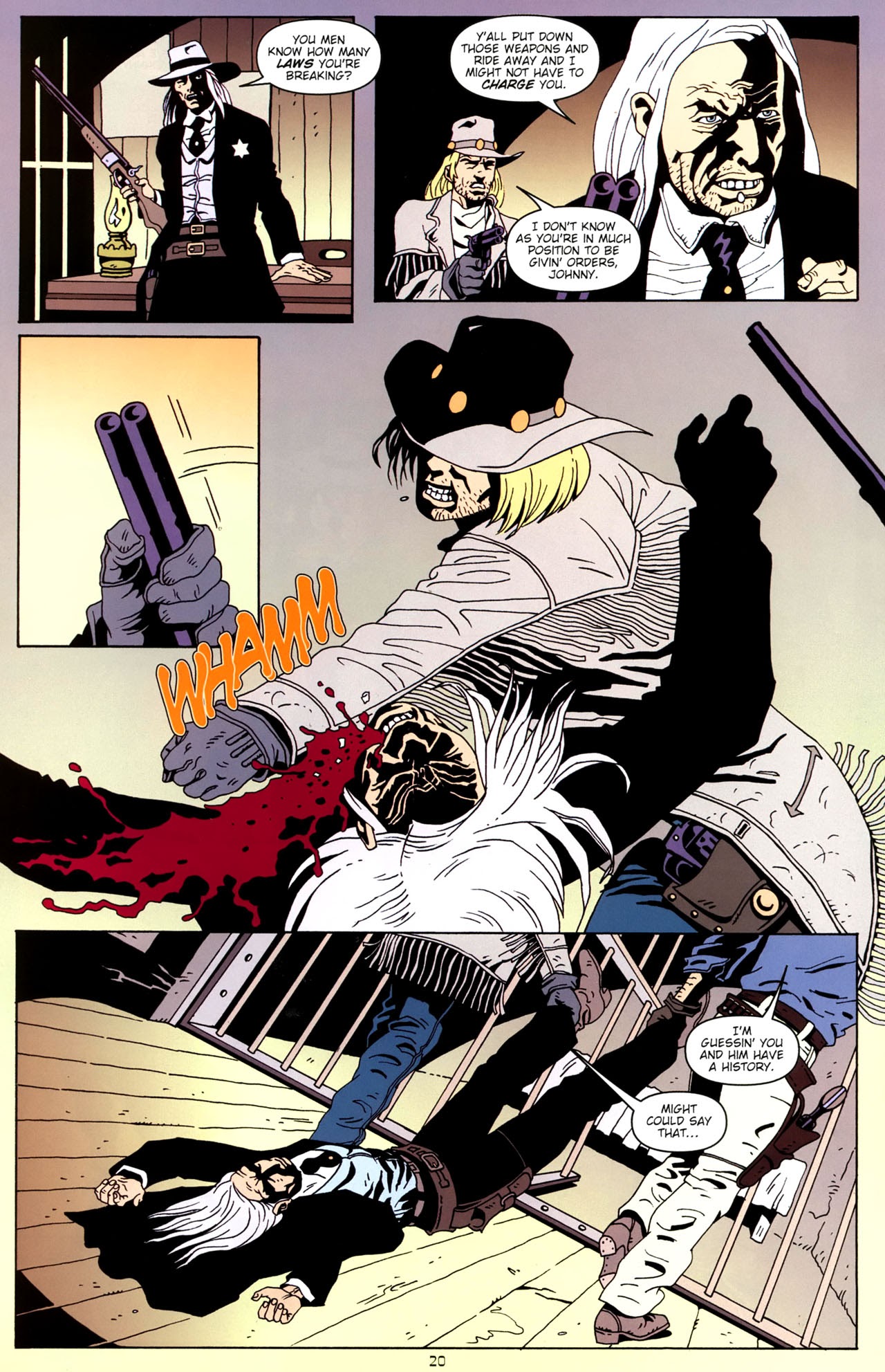 Read online Desperadoes: Buffalo Dreams comic -  Issue #1 - 21