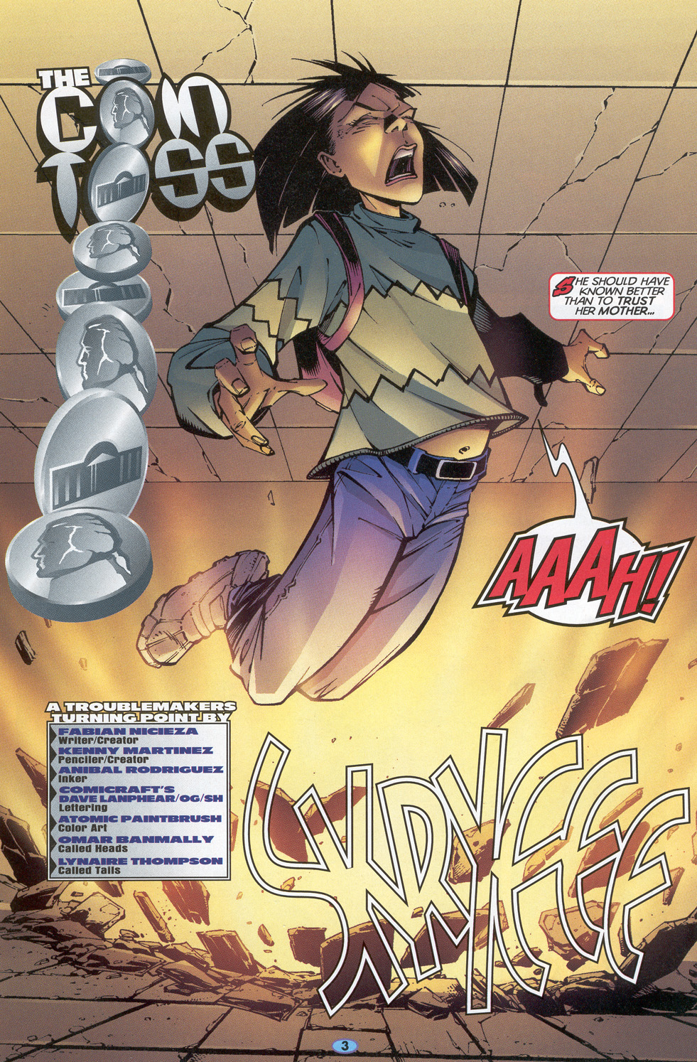Read online Troublemakers comic -  Issue #7 - 4