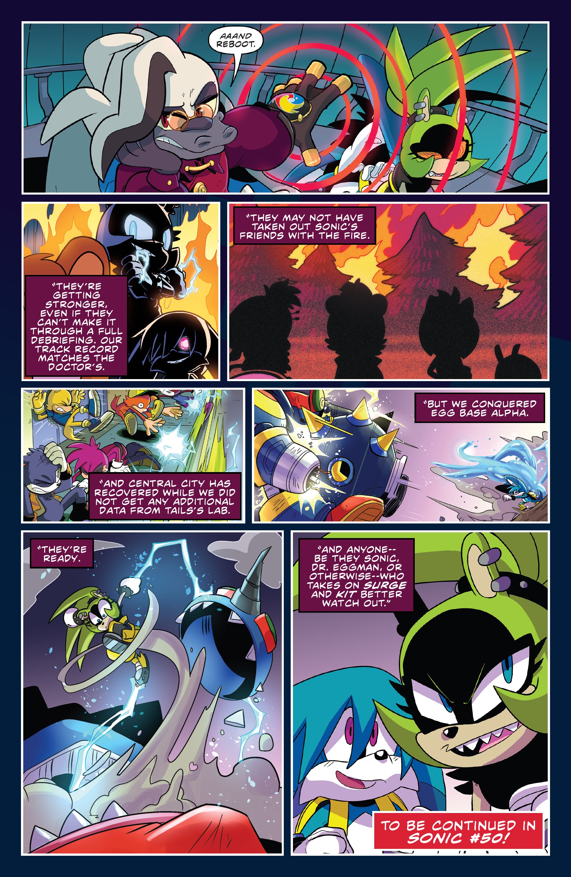 Read online Free Comic Book Day 2022 comic -  Issue # Sonic the Hedgehog - 22