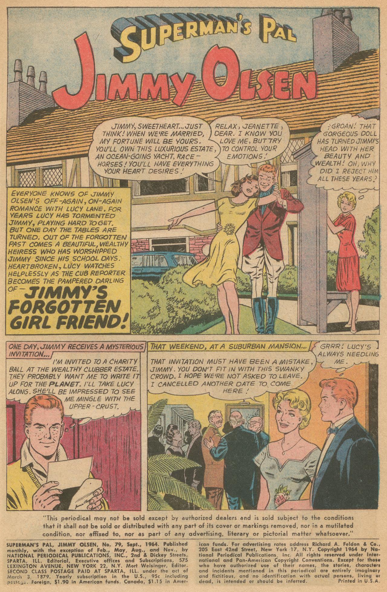 Read online Superman's Pal Jimmy Olsen comic -  Issue #79 - 3