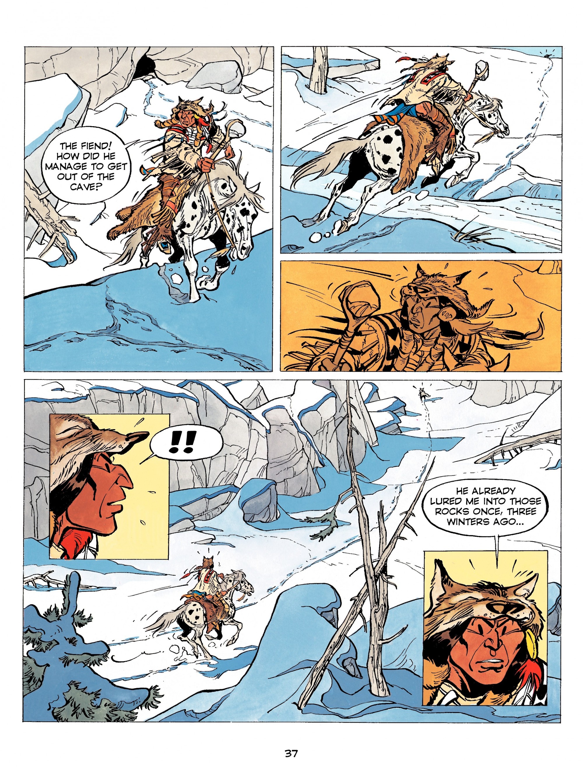 Read online Yakari comic -  Issue #6 - 37
