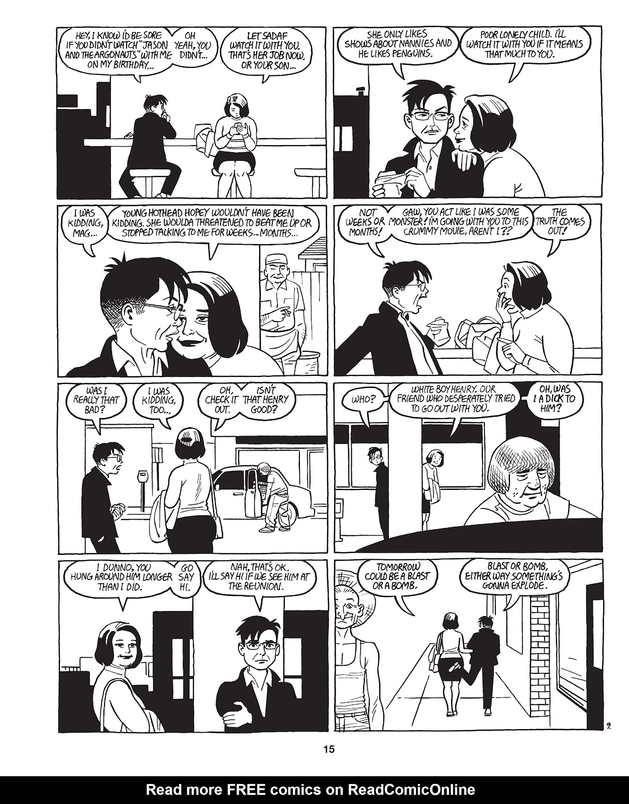 Read Online Love And Rockets New Stories Comic Issue 7